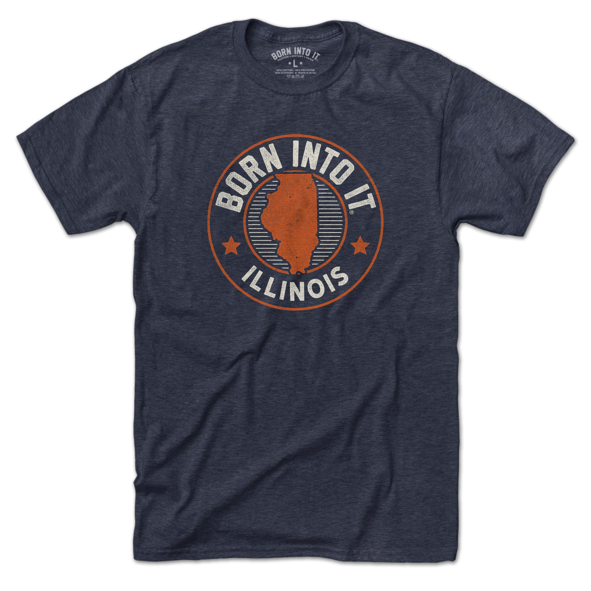 Born Into It Illinois Game Day T-Shirt