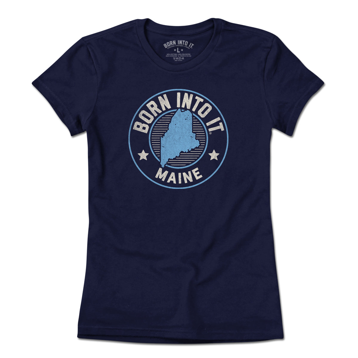 Born Into It Maine Game Day T-Shirt