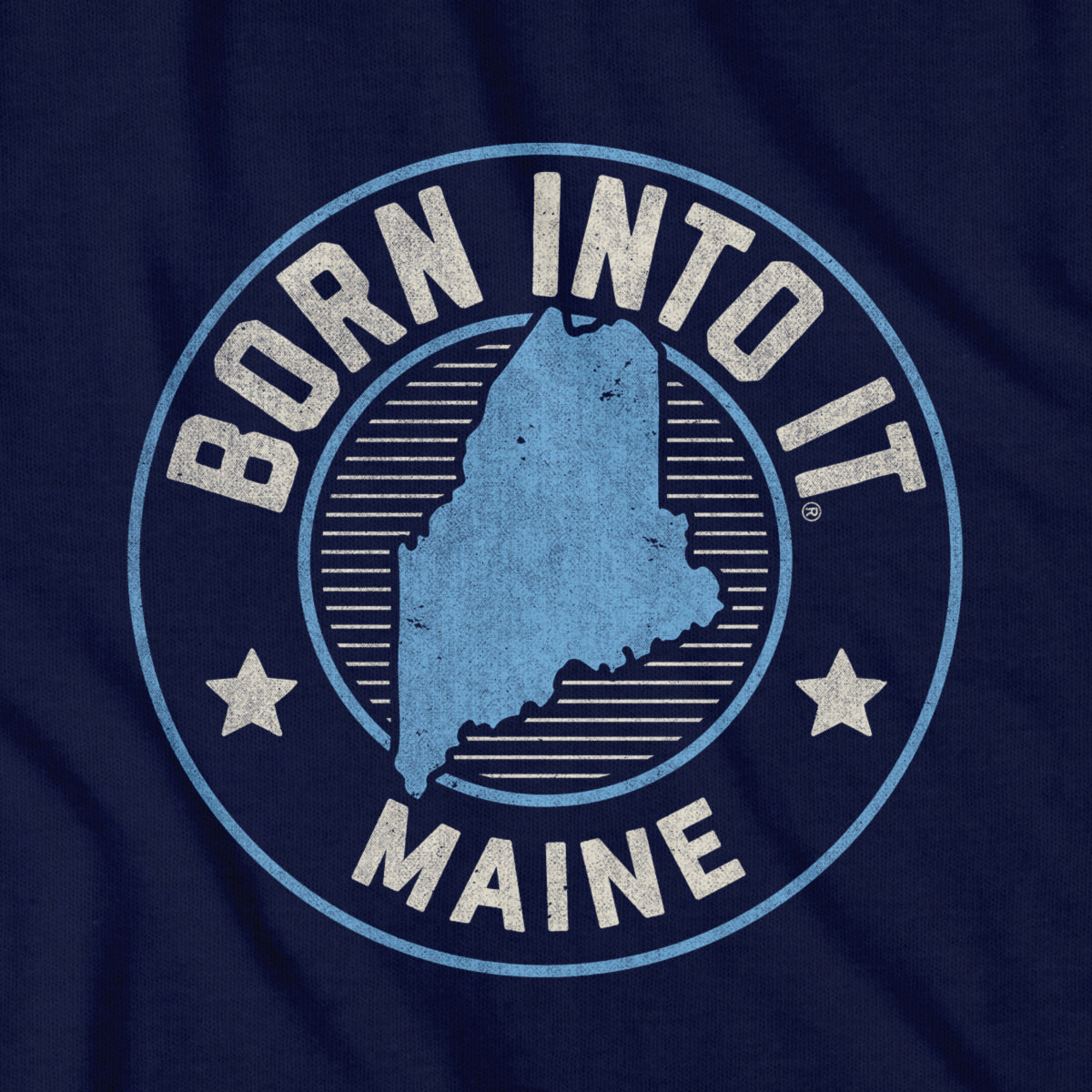 Born Into It Maine Game Day T-Shirt