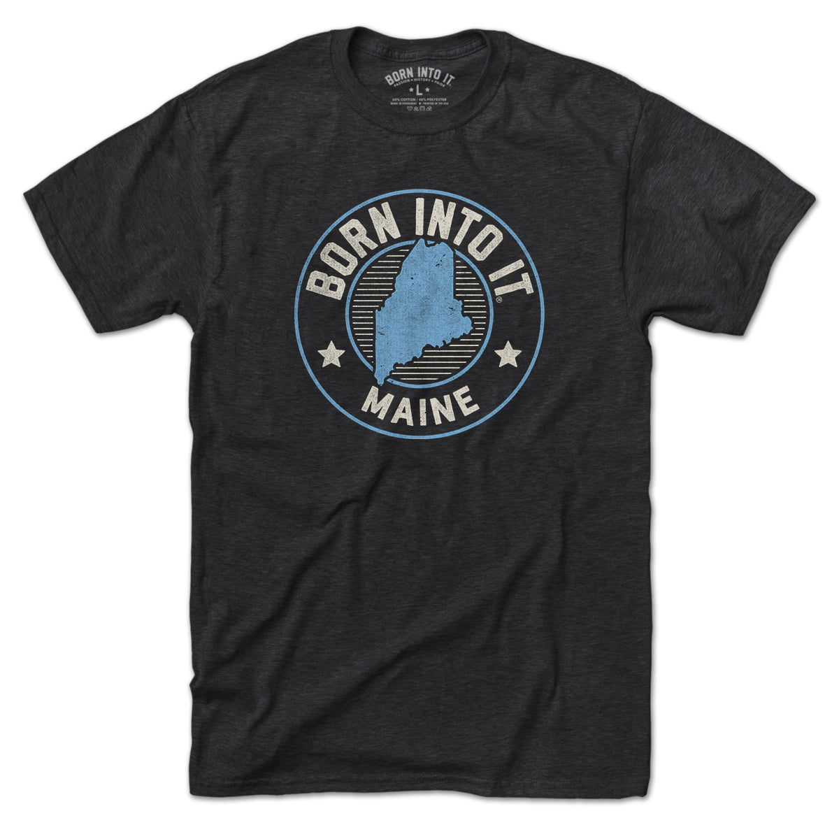 Born Into It Maine Game Day T-Shirt