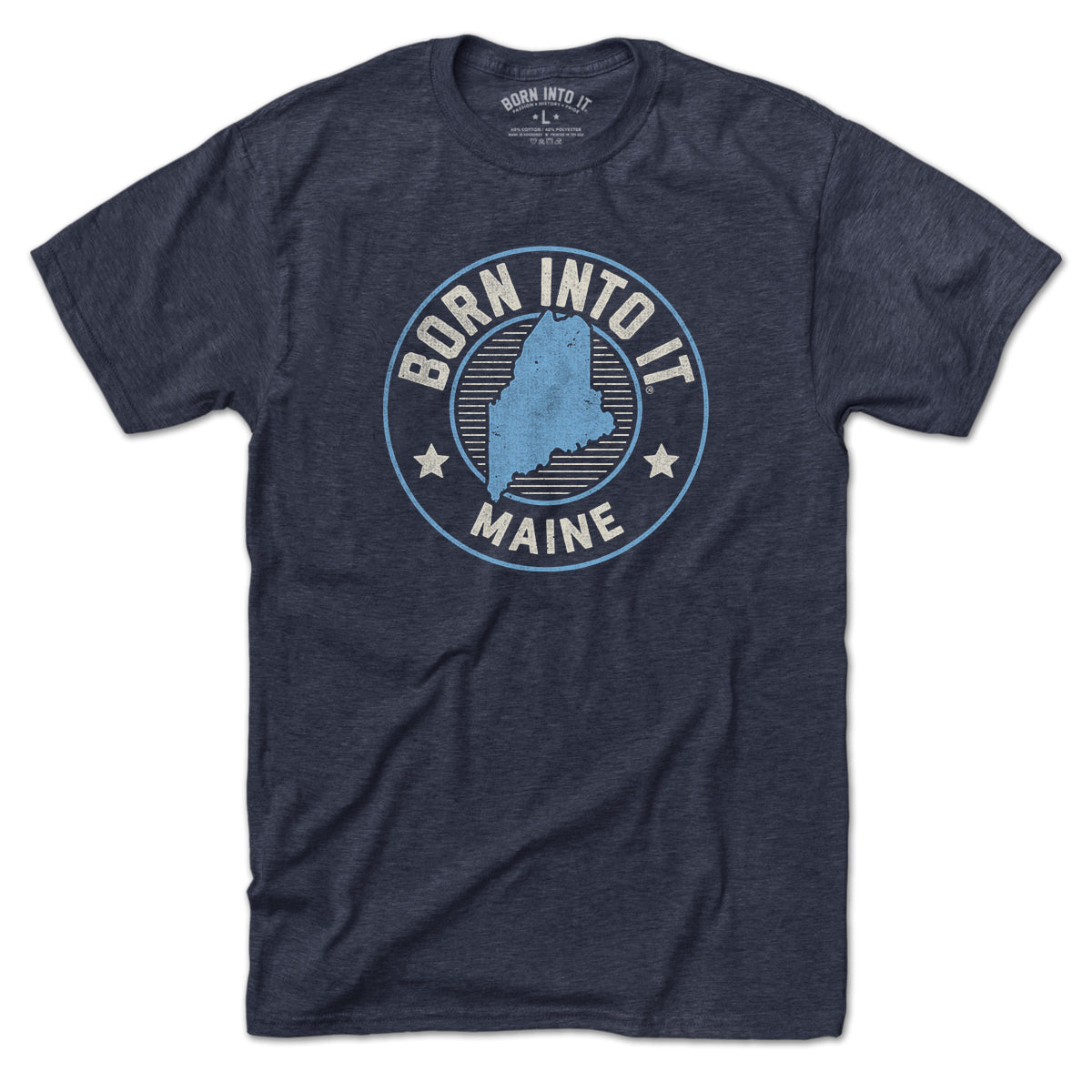 Born Into It Maine Game Day T-Shirt
