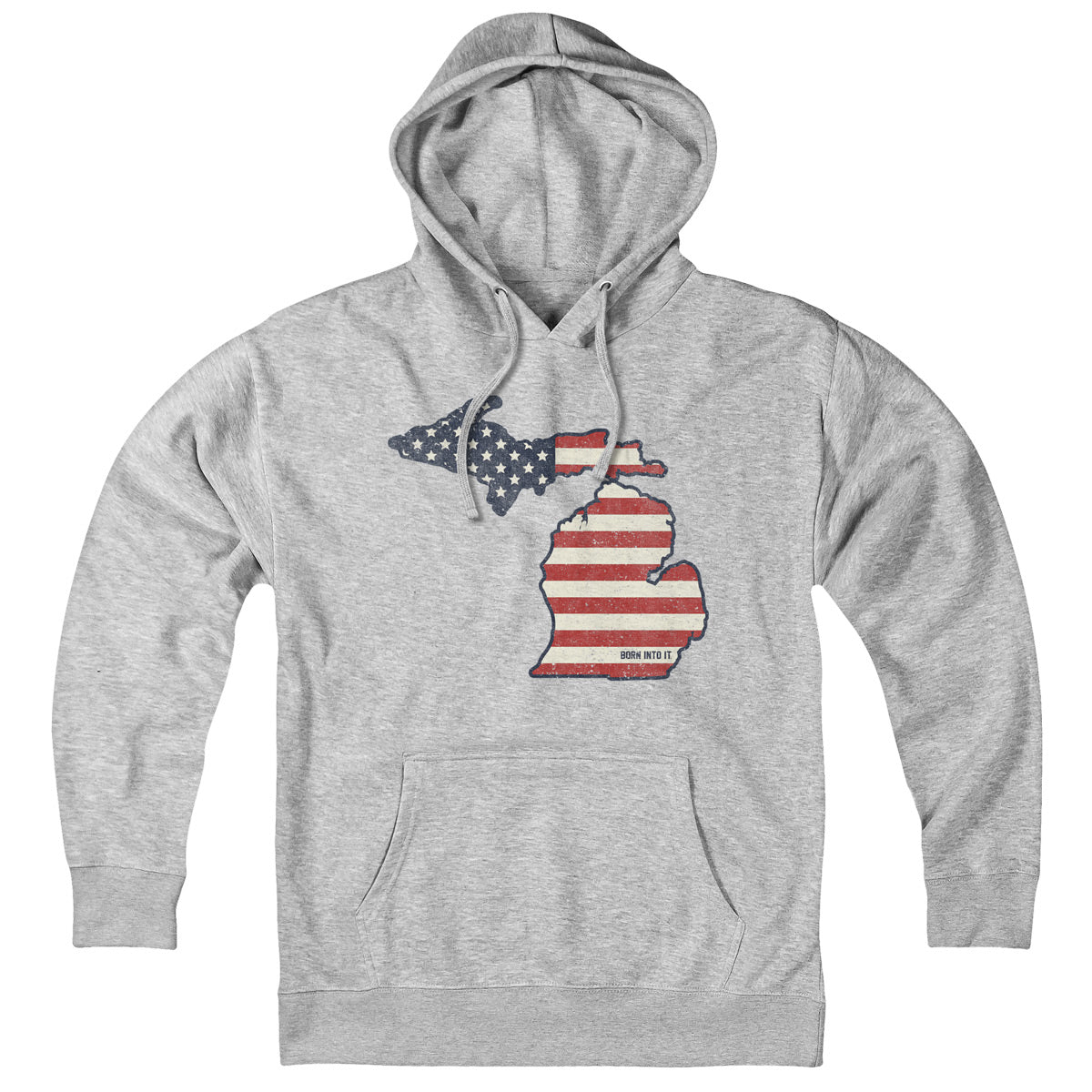 Michigan Stars & Stripes Hoodie