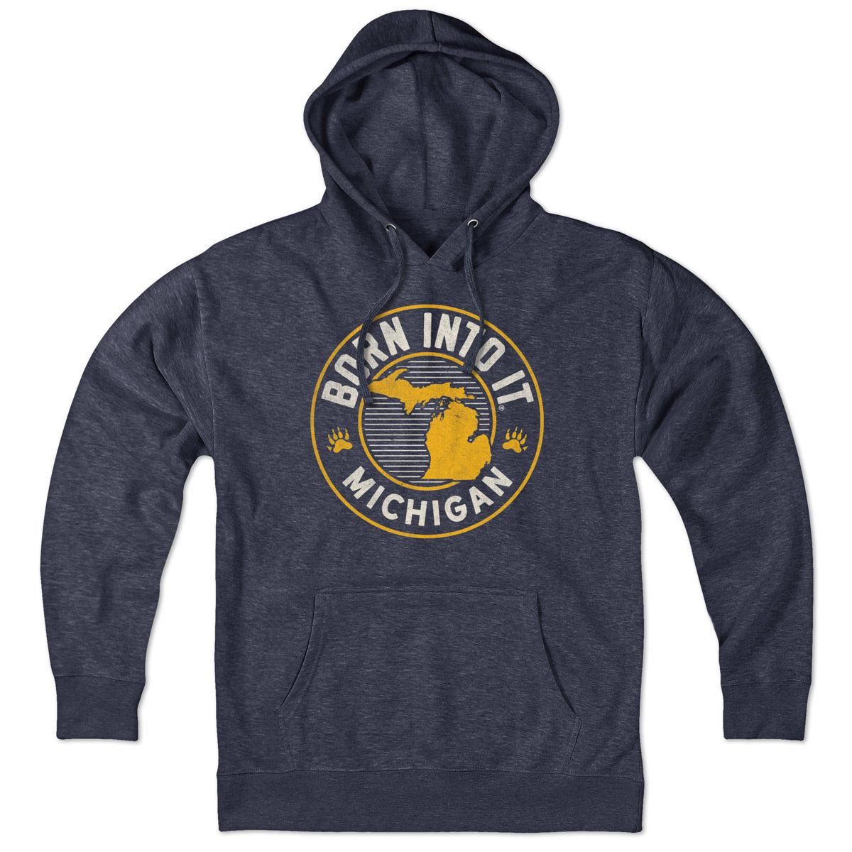 Born Into It Michigan Game Day Hoodie