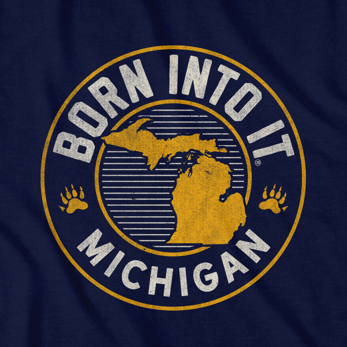 Born Into It Michigan Game Day T-Shirt