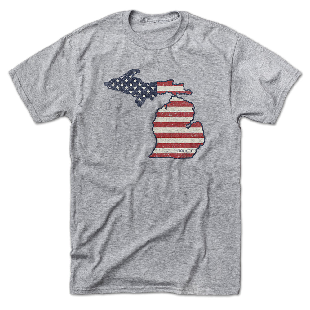 Michigan Stars & Stripes T-shirt