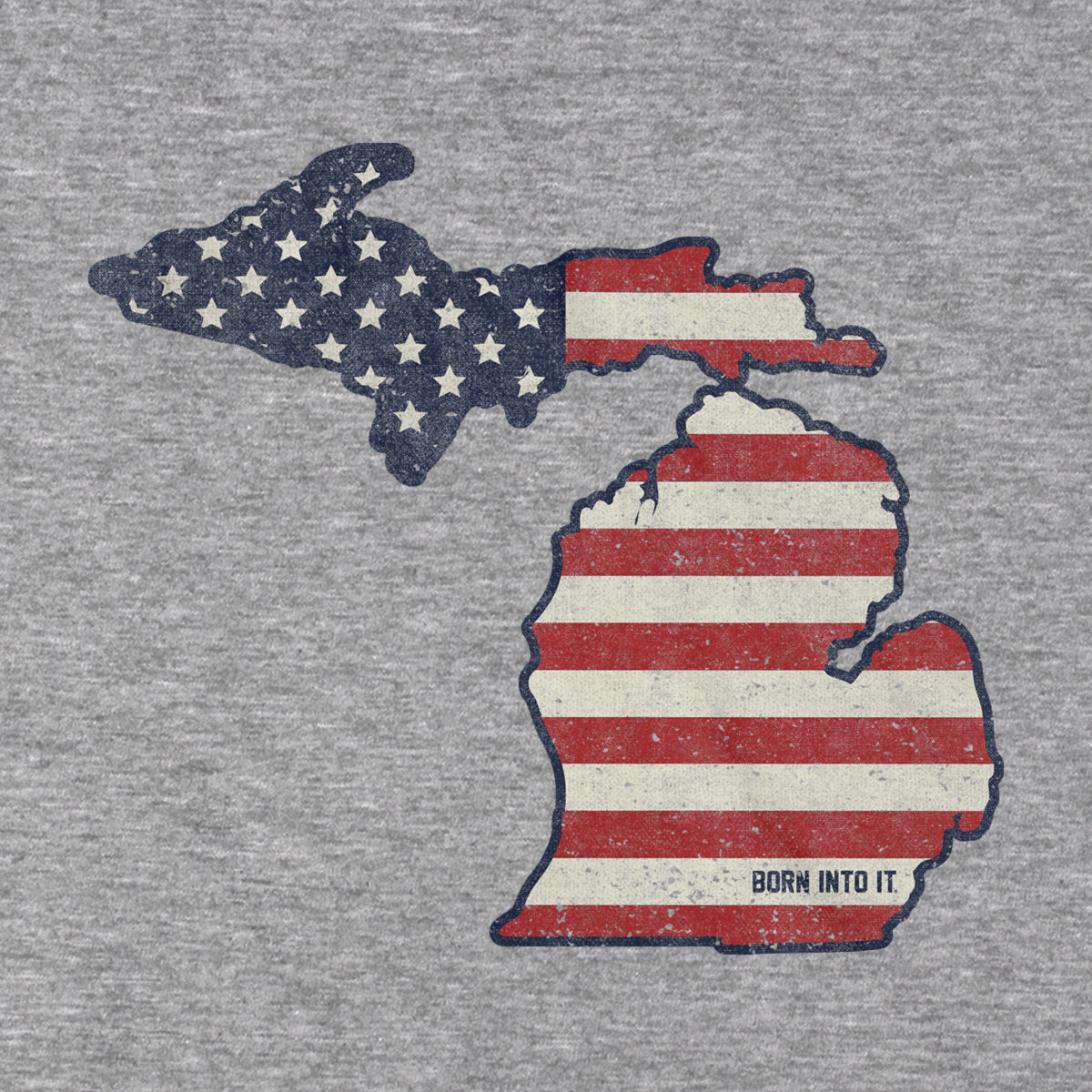 Michigan Stars & Stripes T-shirt
