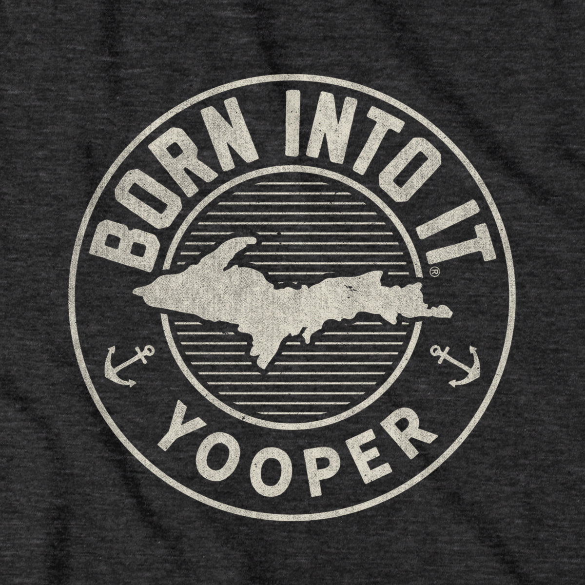Born Into It Yooper Game Day T-Shirt