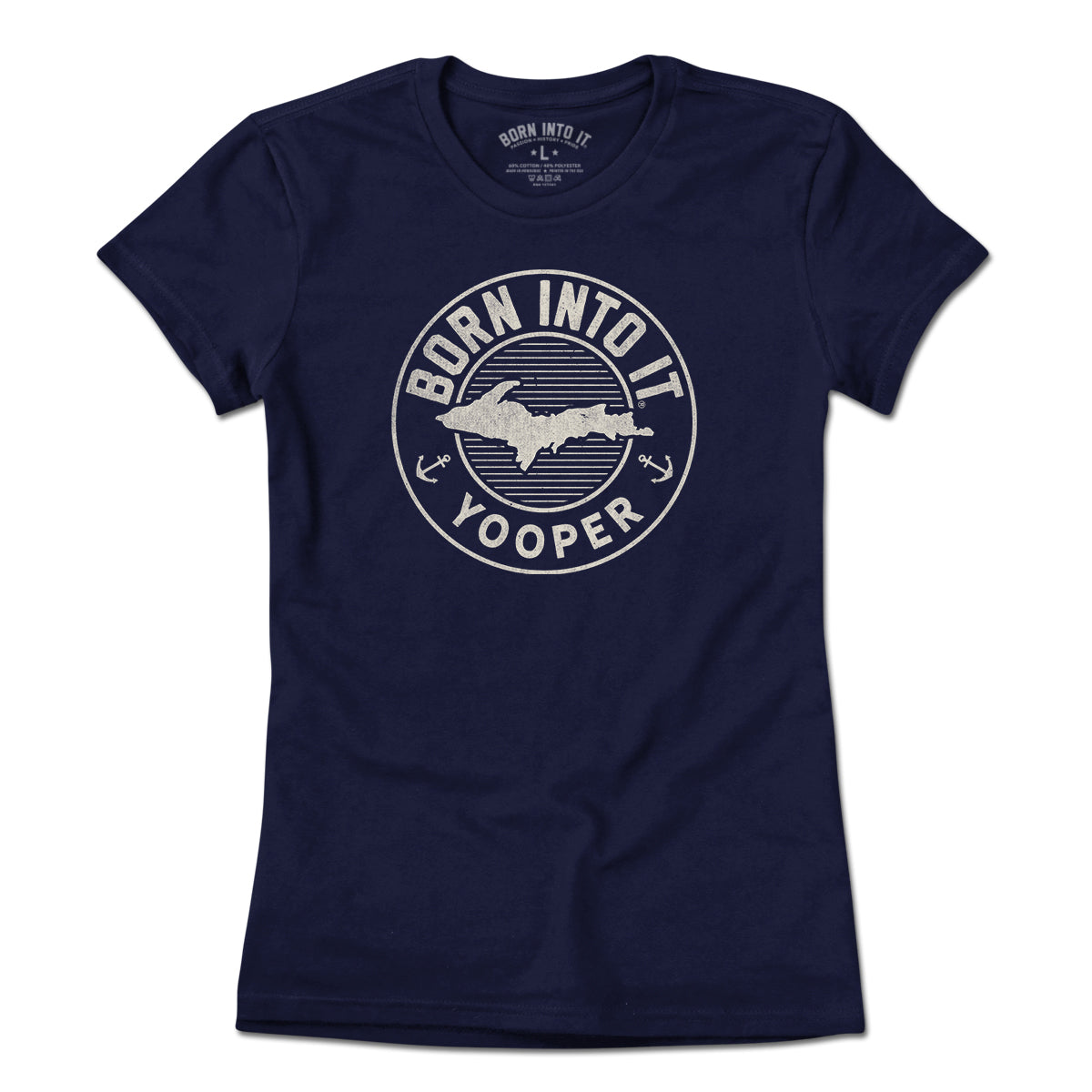 Born Into It Yooper Game Day T-Shirt