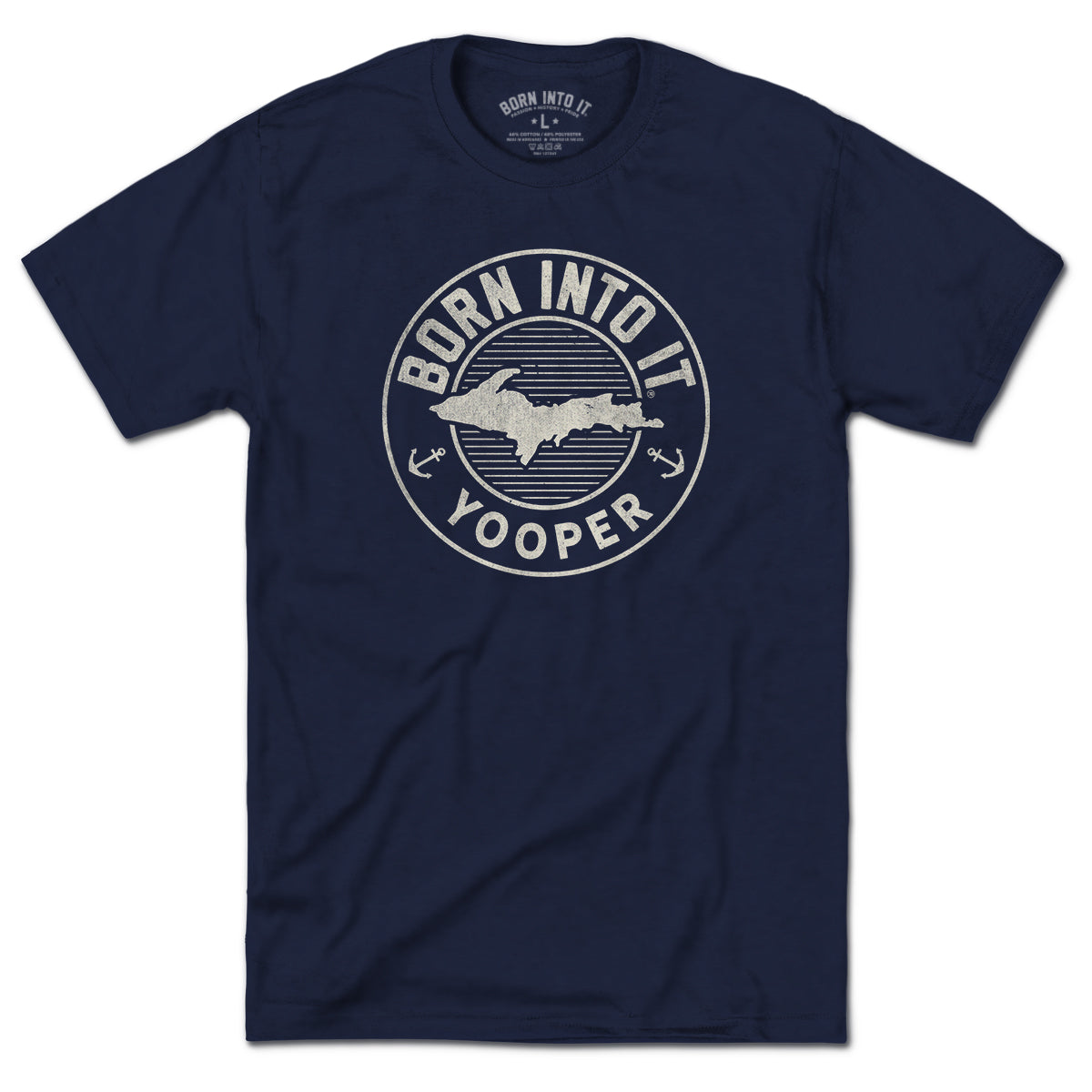 Born Into It Yooper Game Day T-Shirt