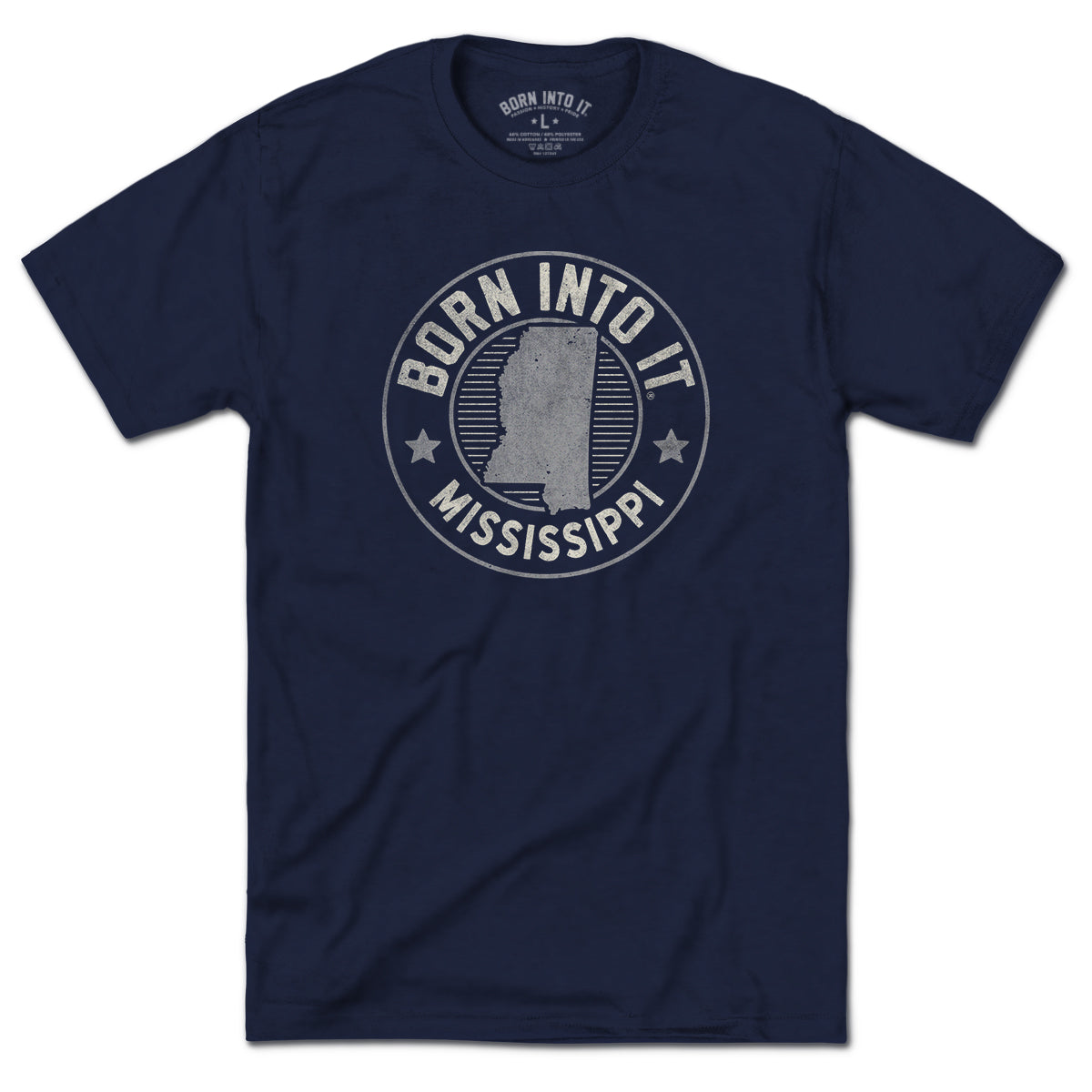 Born Into It Mississippi Game Day T-Shirt