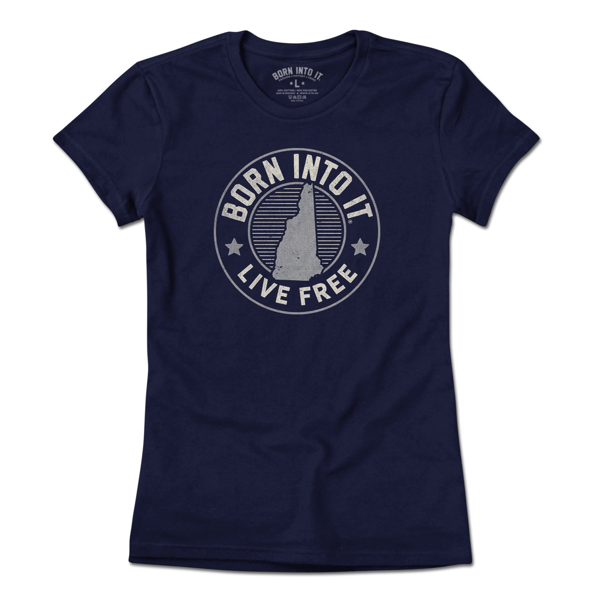 Born Into It New Hampshire Game Day T-Shirt