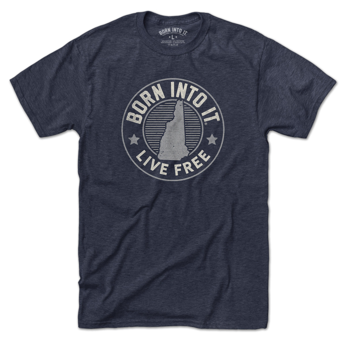 Born Into It New Hampshire Game Day T-Shirt