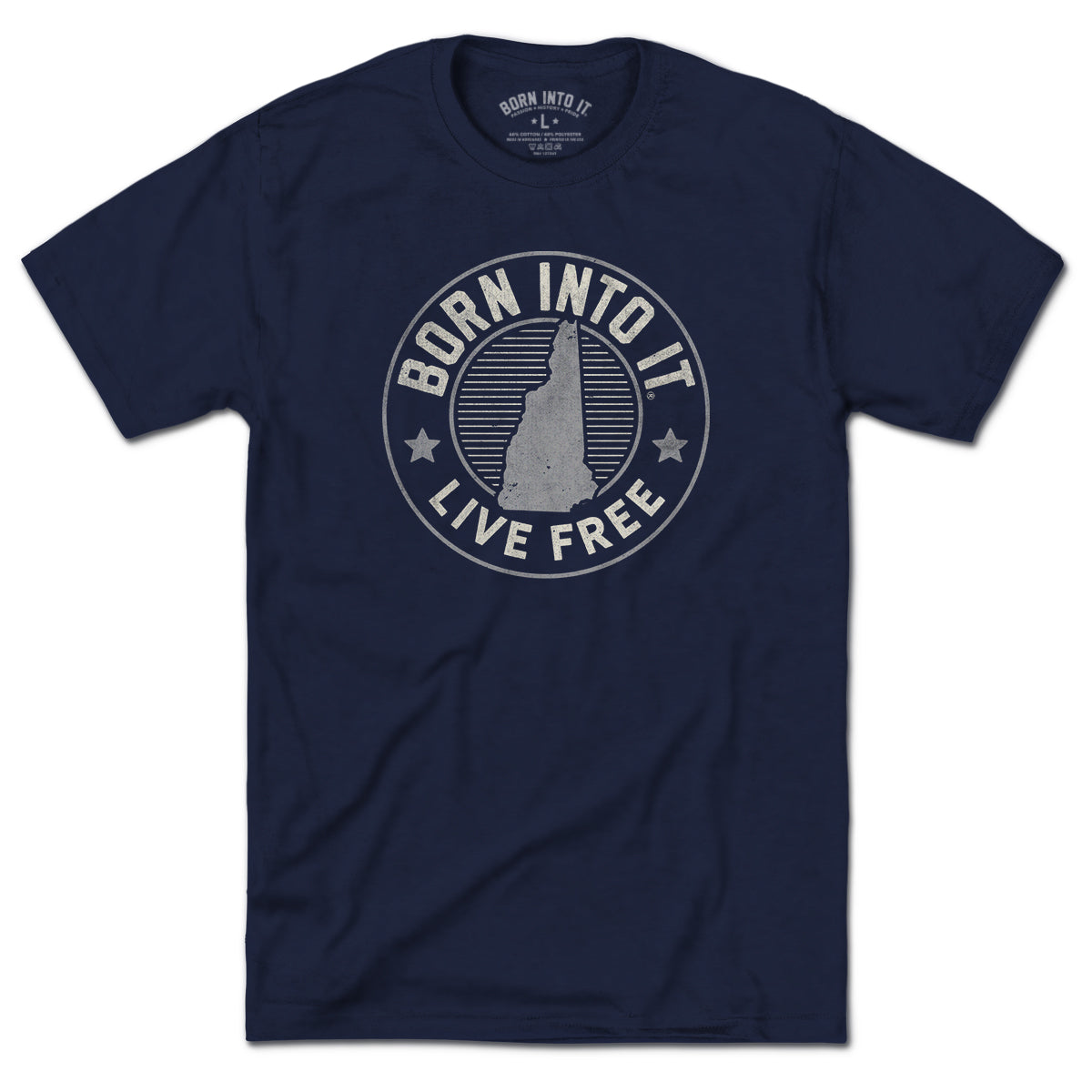 Born Into It New Hampshire Game Day T-Shirt