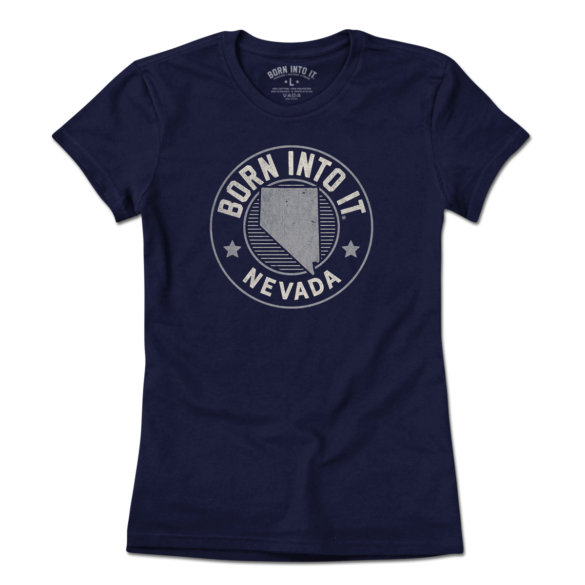 Born Into It Nevada Game Day T-Shirt