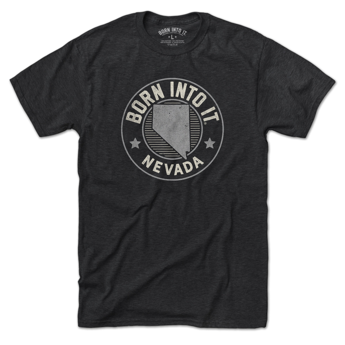 Born Into It Nevada Game Day T-Shirt