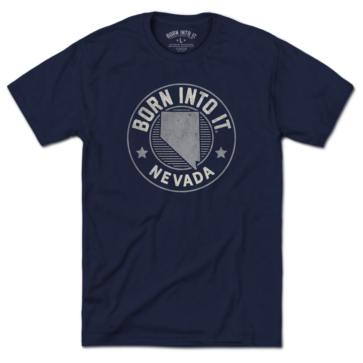 Born Into It Nevada Game Day T-Shirt
