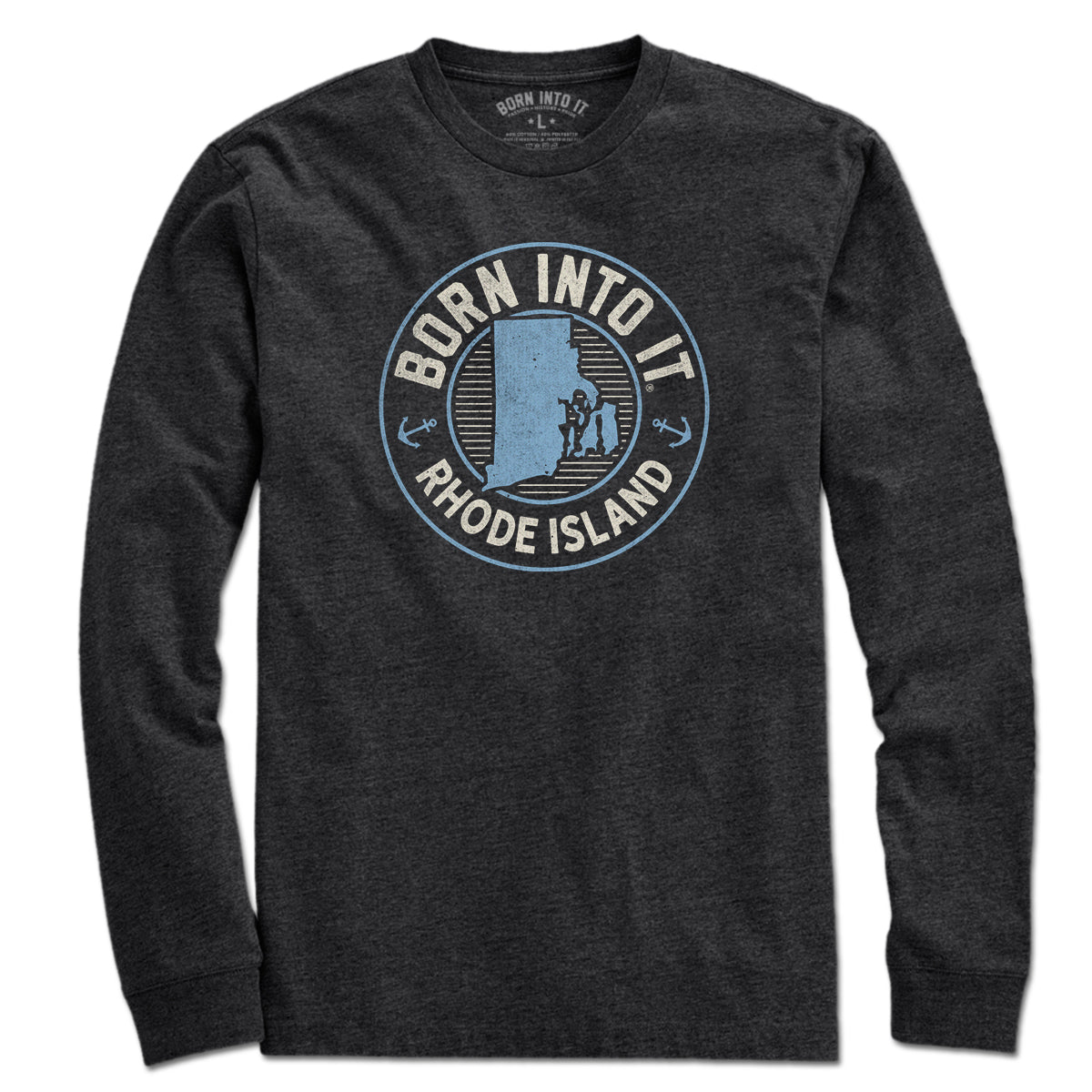 Born Into It Rhode Island Game Day T-Shirt