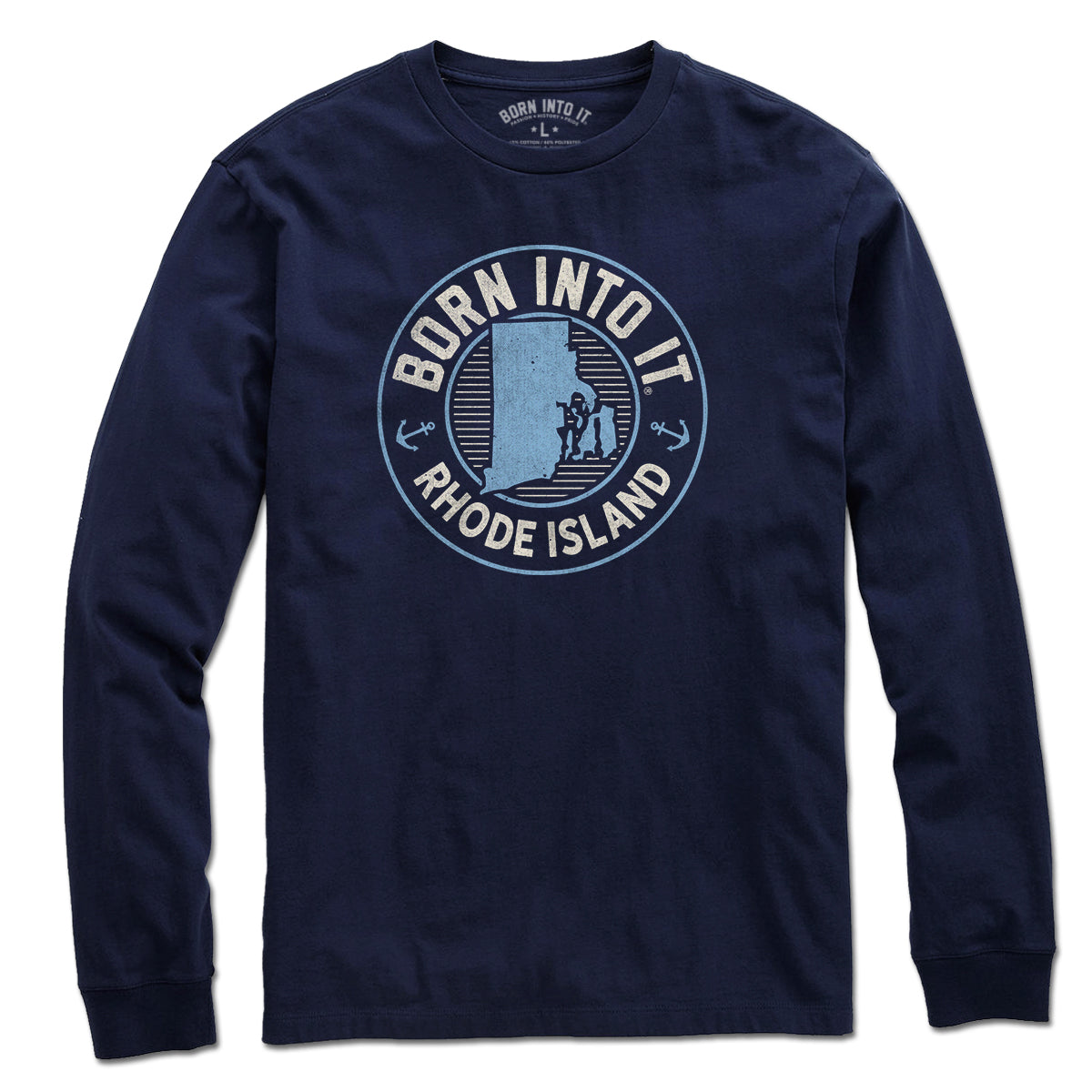 Born Into It Rhode Island Game Day T-Shirt