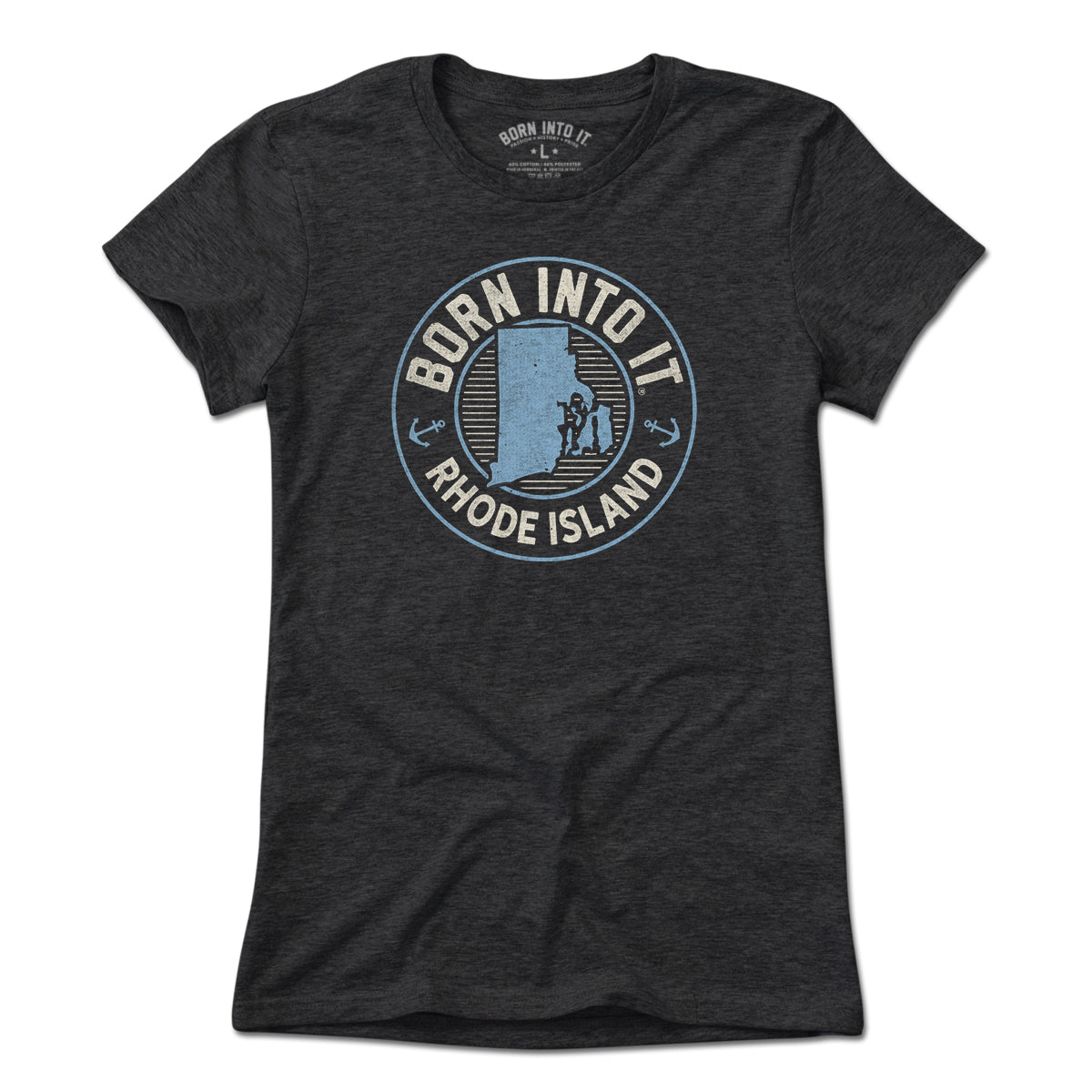 Born Into It Rhode Island Game Day T-Shirt