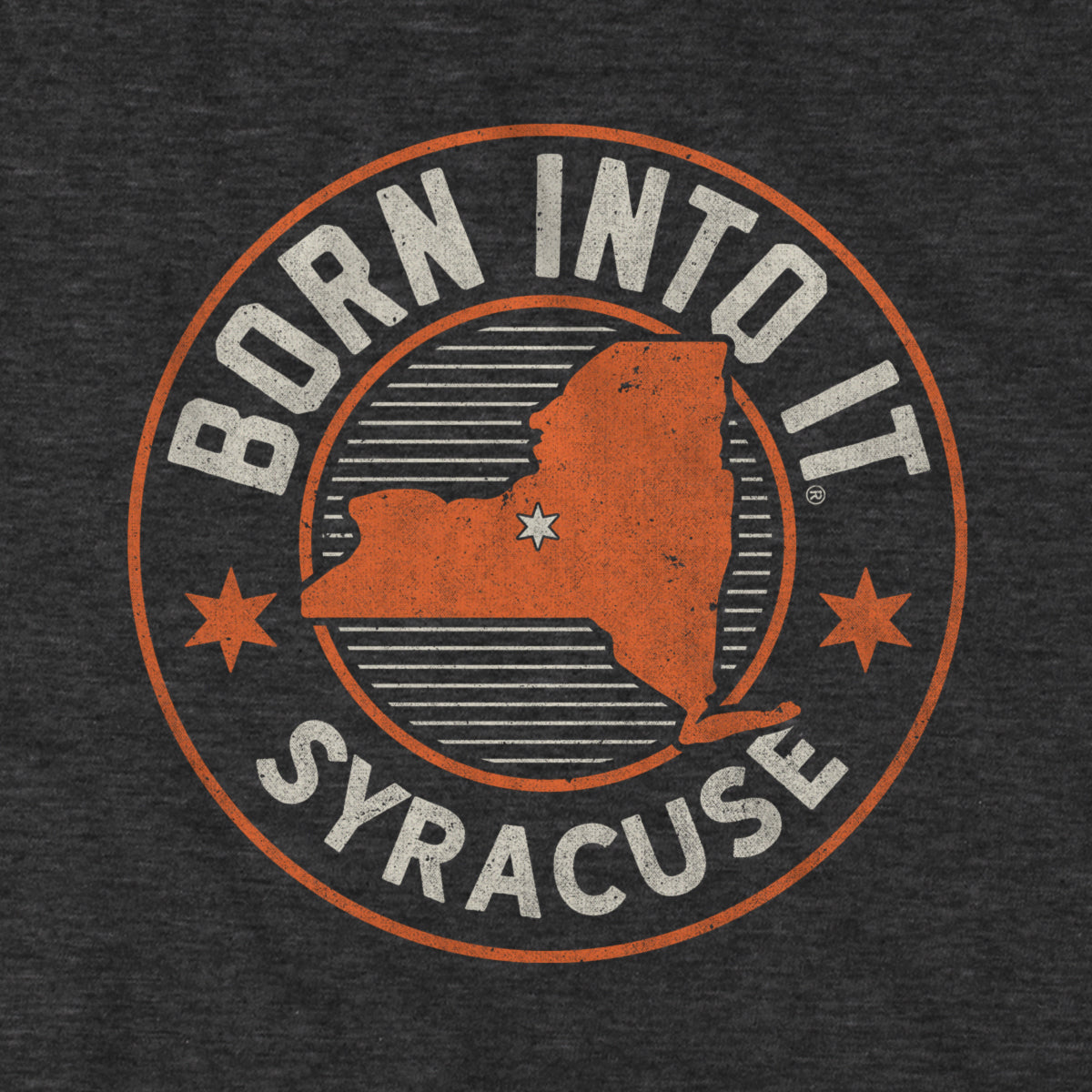 Born Into It Syracuse Game Day T-Shirt