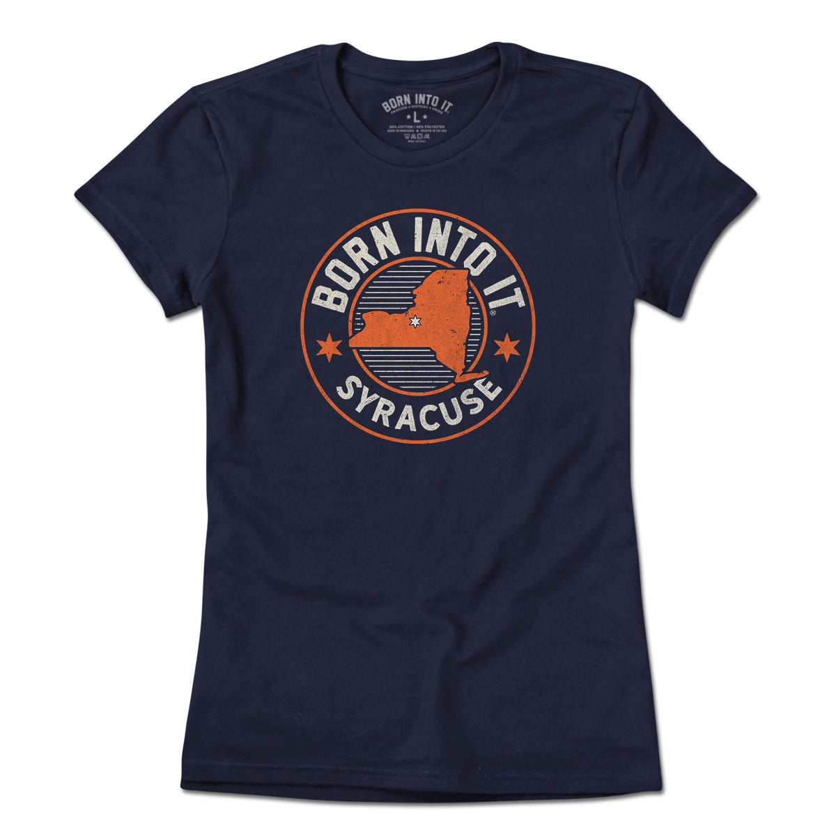 Born Into It Syracuse Game Day T-Shirt