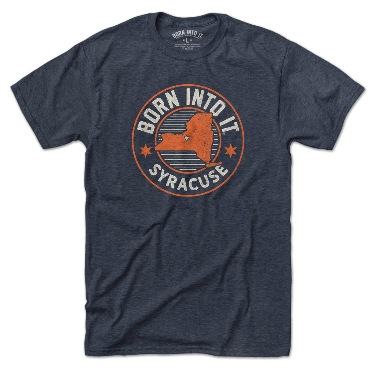 Born Into It Syracuse Game Day T-Shirt