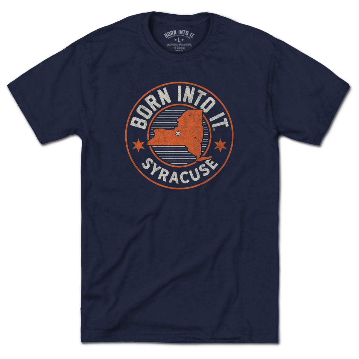 Born Into It Syracuse Game Day T-Shirt