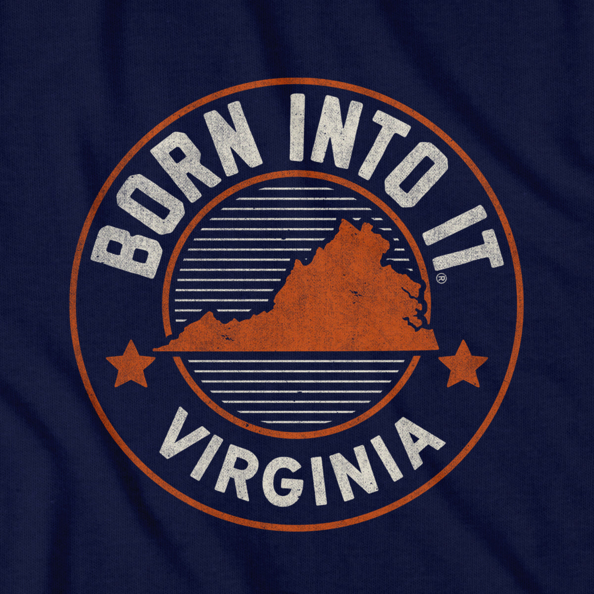 Born Into It Virginia Game Day T-Shirt