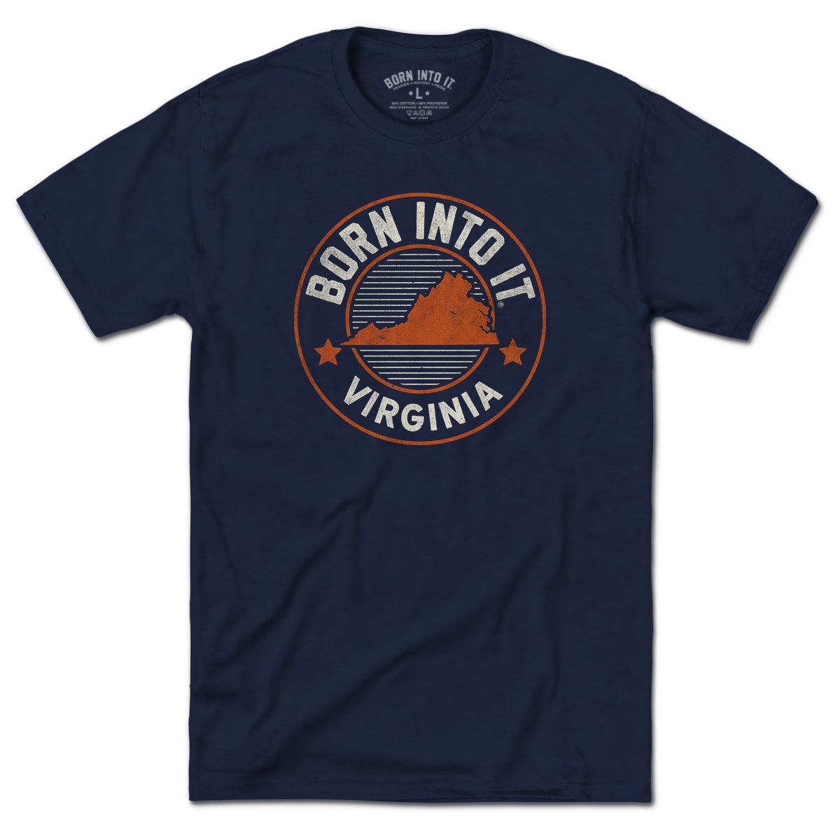 Born Into It Virginia Game Day T-Shirt