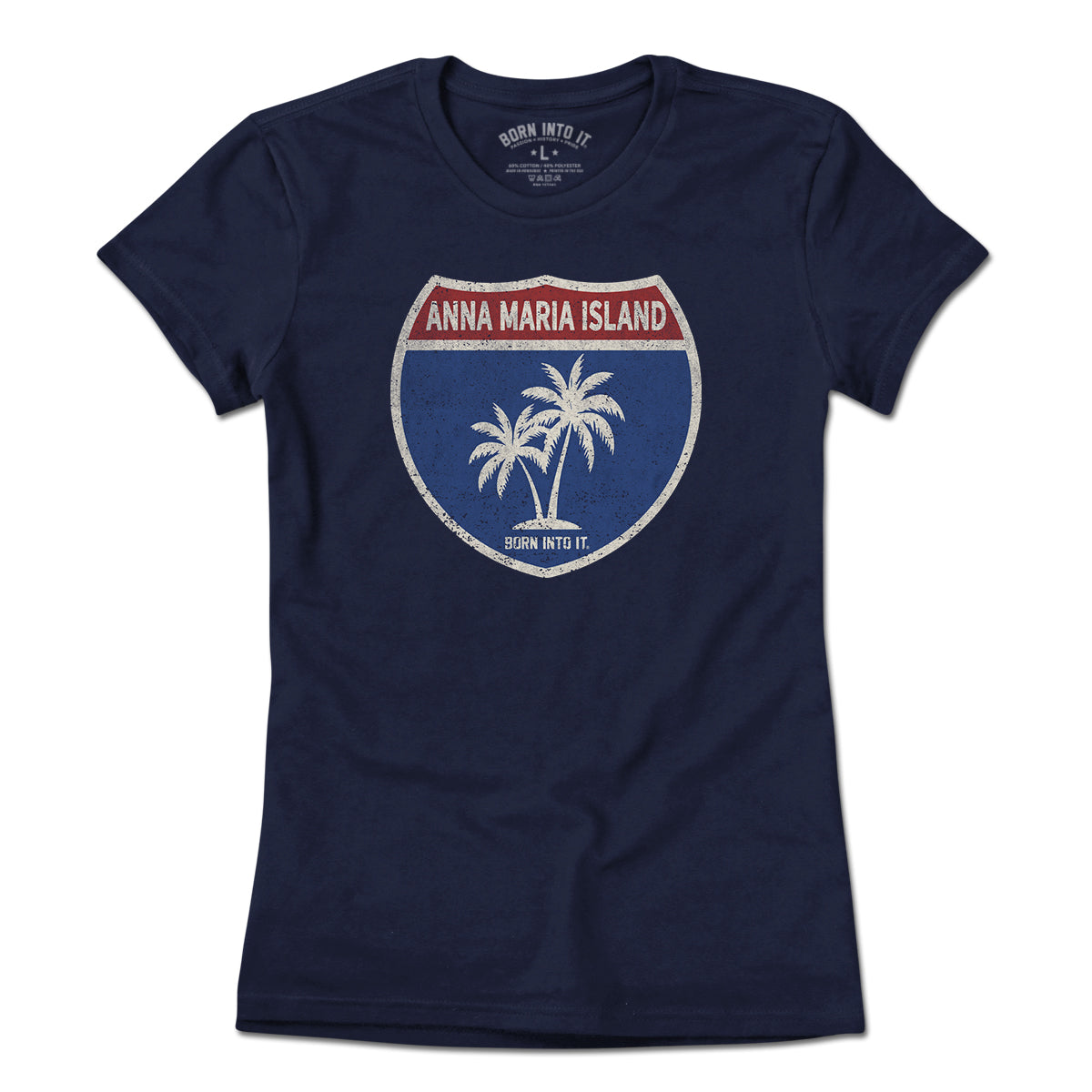 Anna Maria Island Interstate Sign T-Shirt