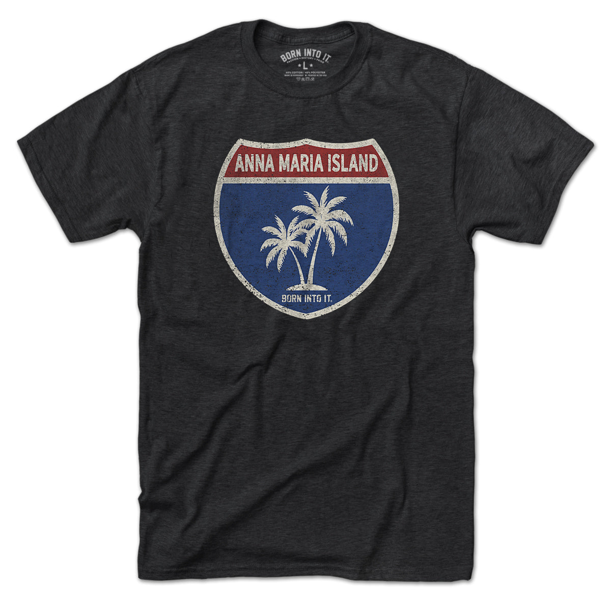 Anna Maria Island Interstate Sign T-Shirt