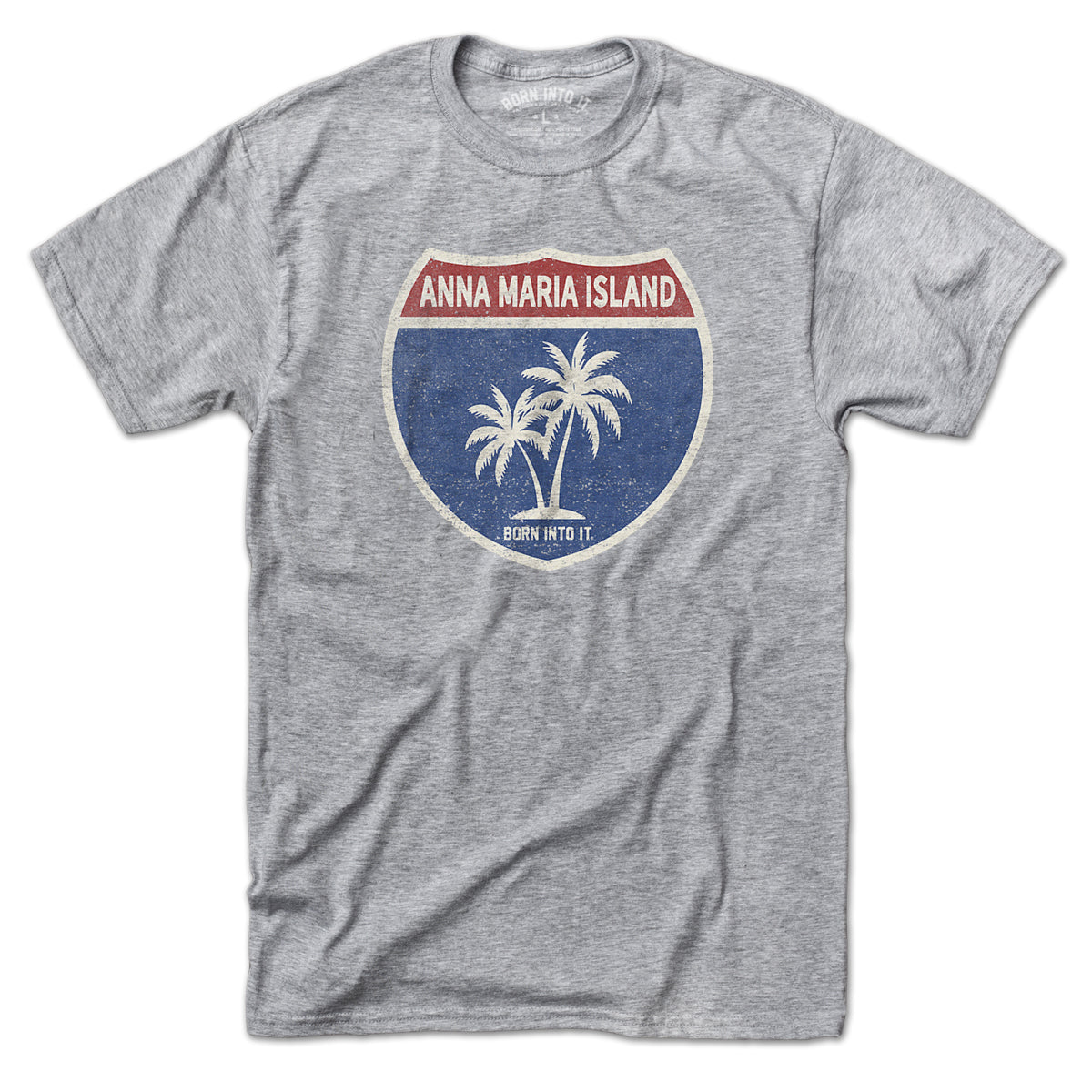 Anna Maria Island Interstate Sign T-Shirt