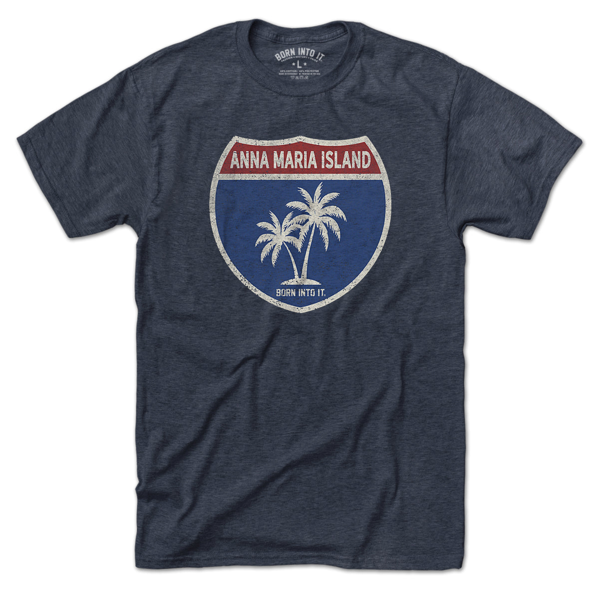 Anna Maria Island Interstate Sign T-Shirt