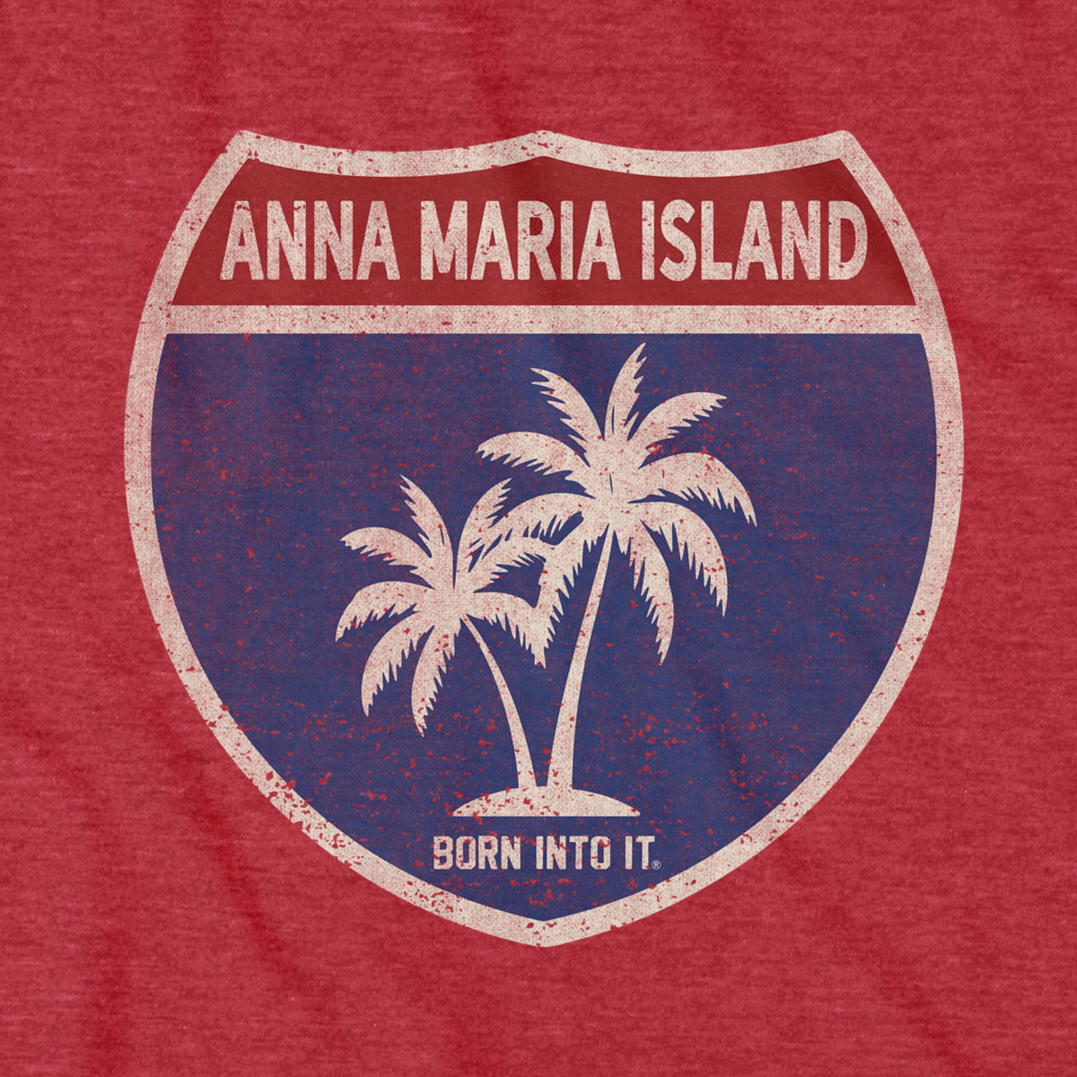 Anna Maria Island Interstate Sign T-Shirt