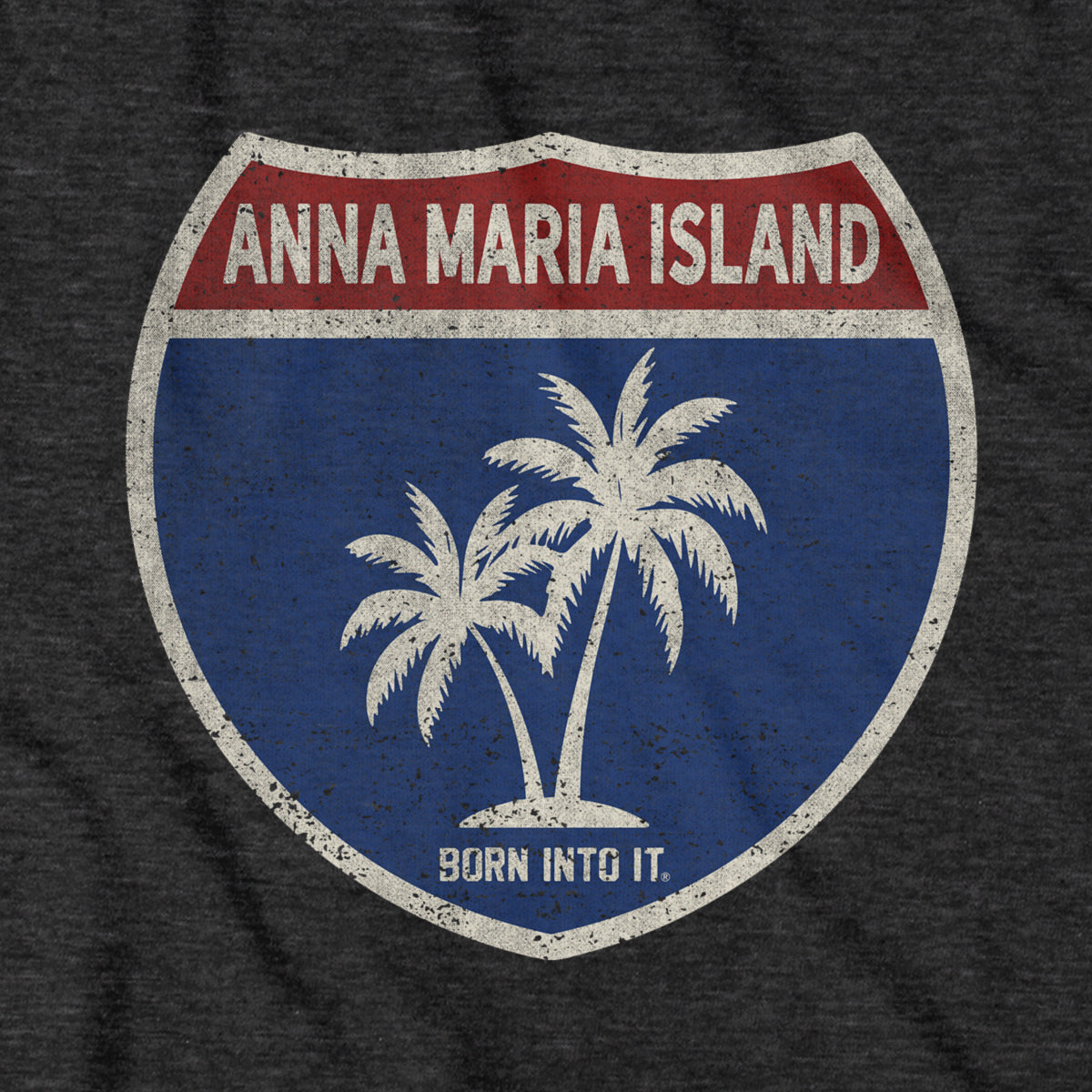 Anna Maria Island Interstate Sign T-Shirt