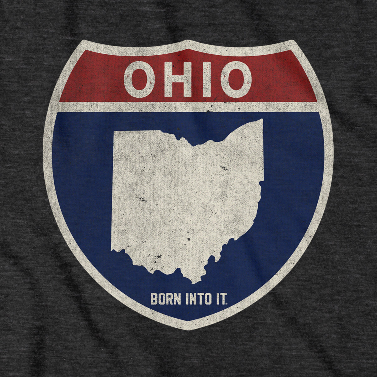 Ohio Interstate Sign T-Shirt