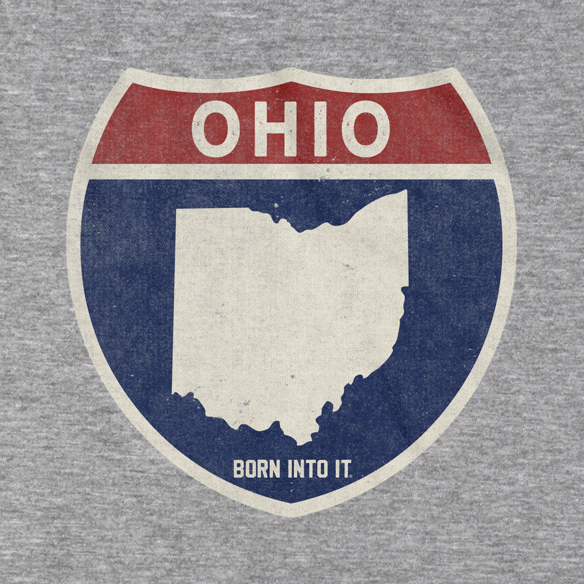 Ohio Interstate Sign T-Shirt