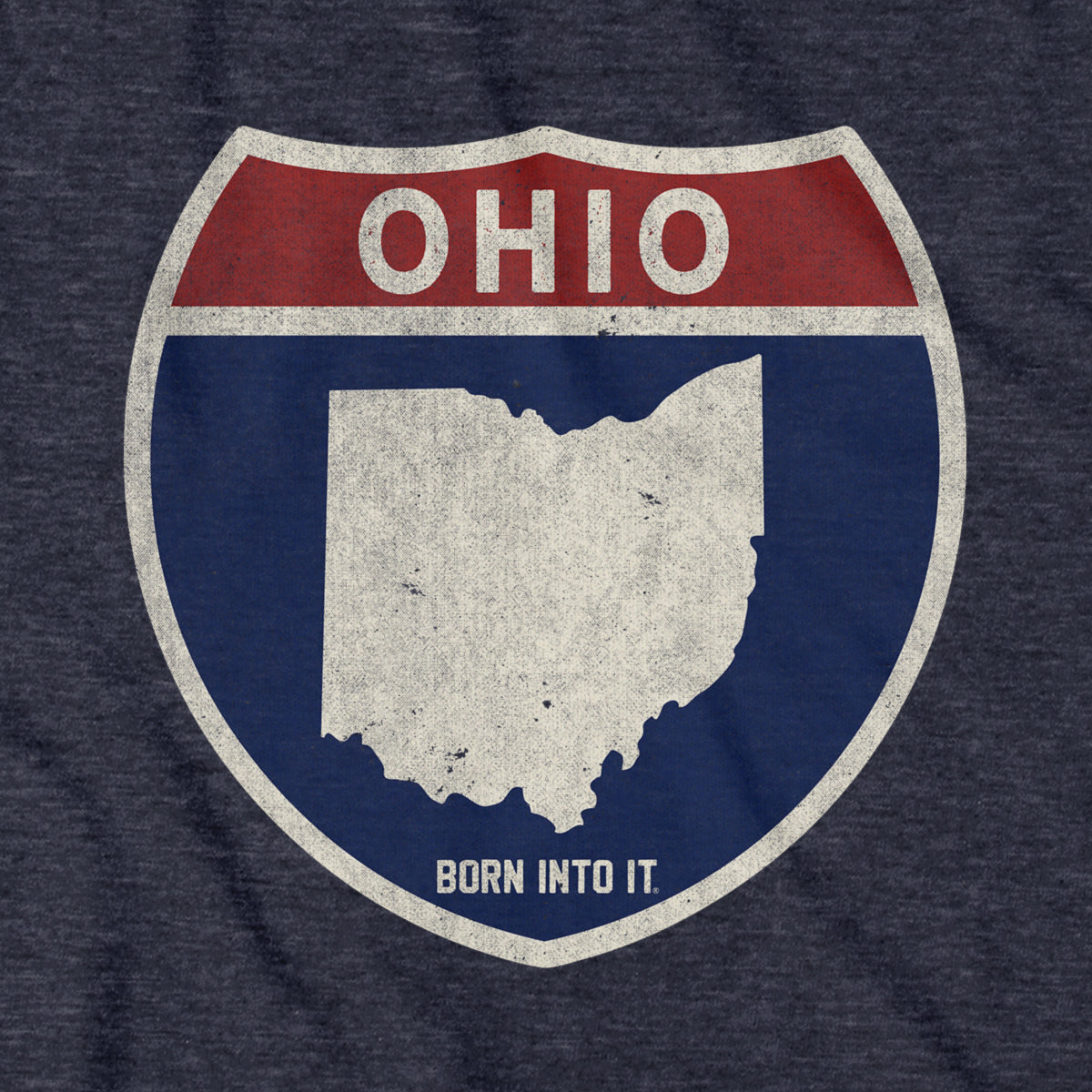Ohio Interstate Sign T-Shirt