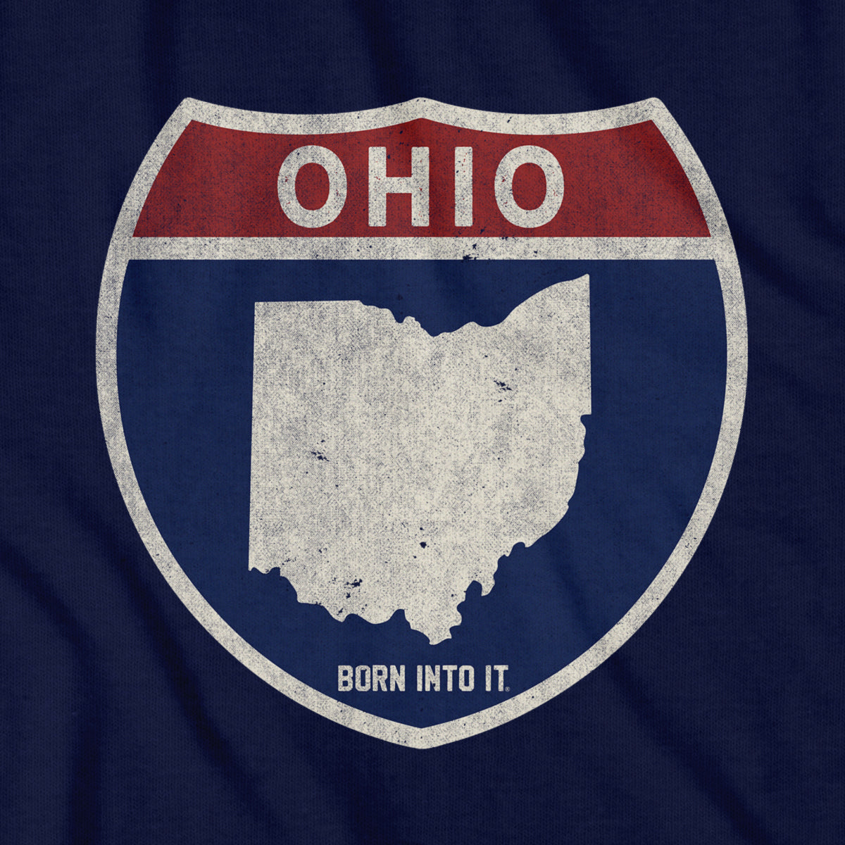 Ohio Interstate Sign T-Shirt