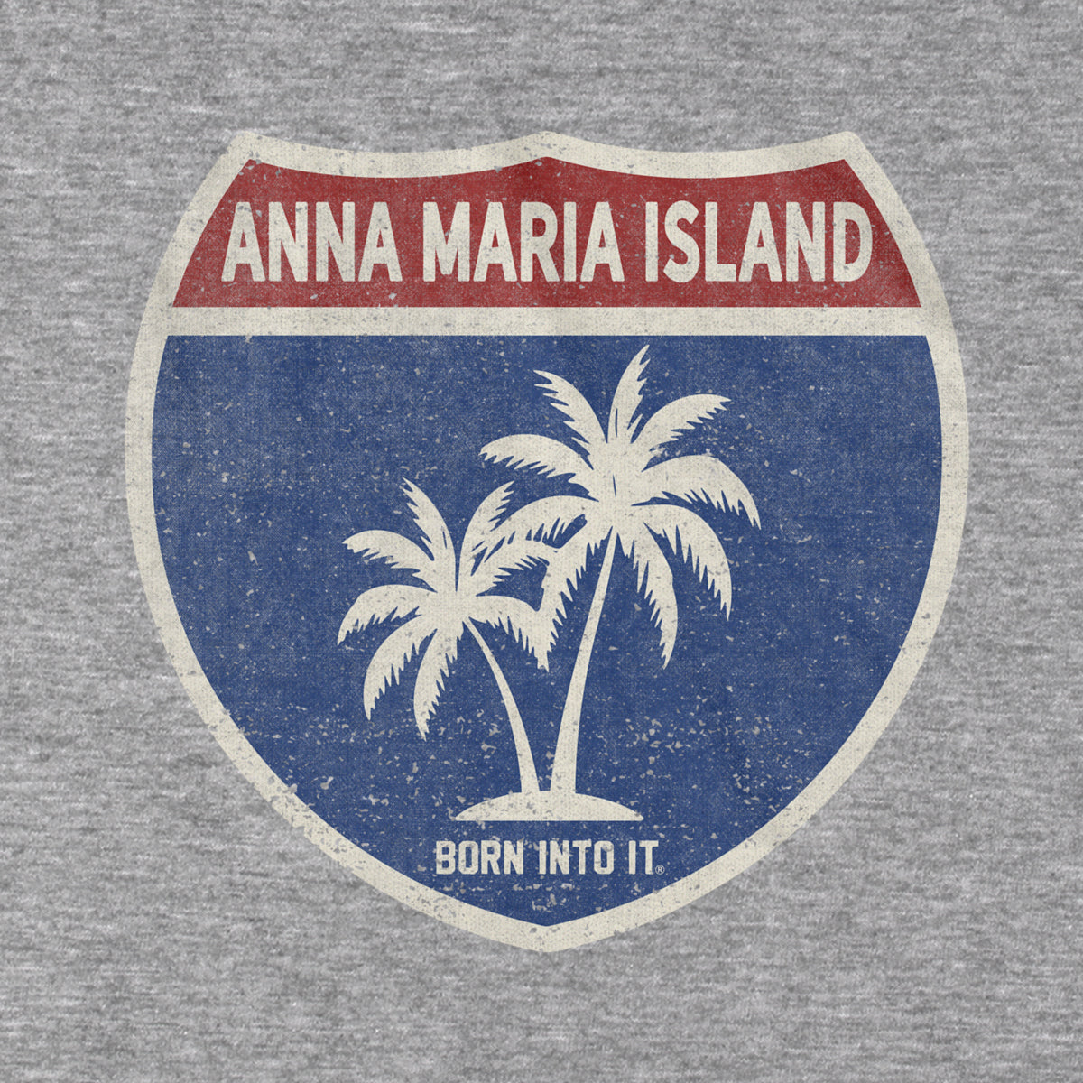 Anna Maria Island Interstate Sign T-Shirt