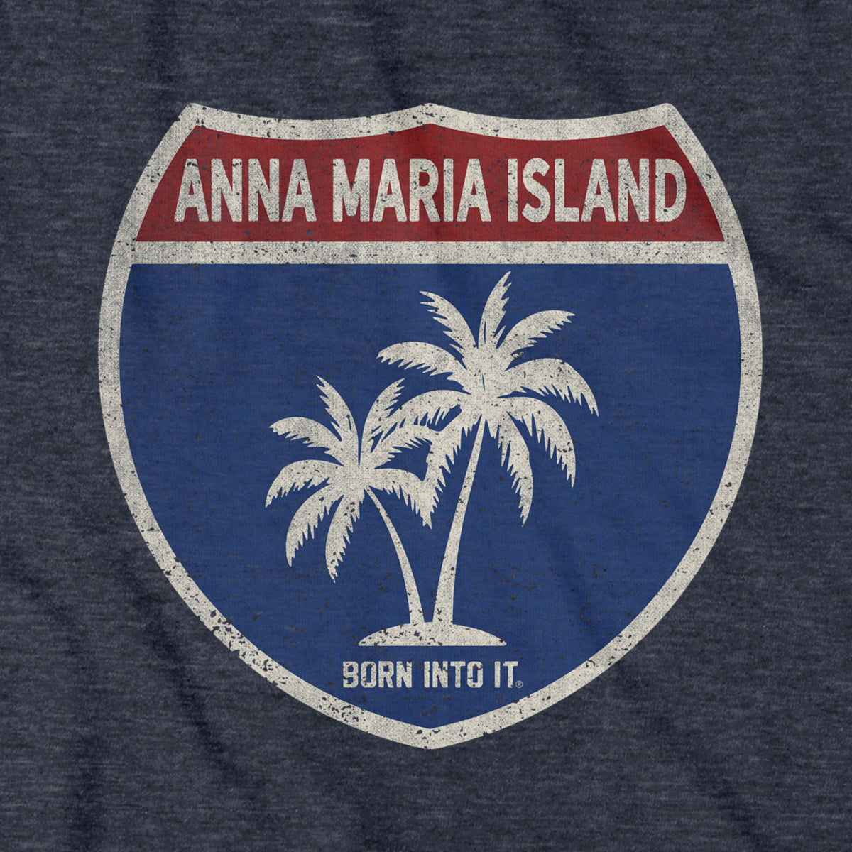 Anna Maria Island Interstate Sign T-Shirt