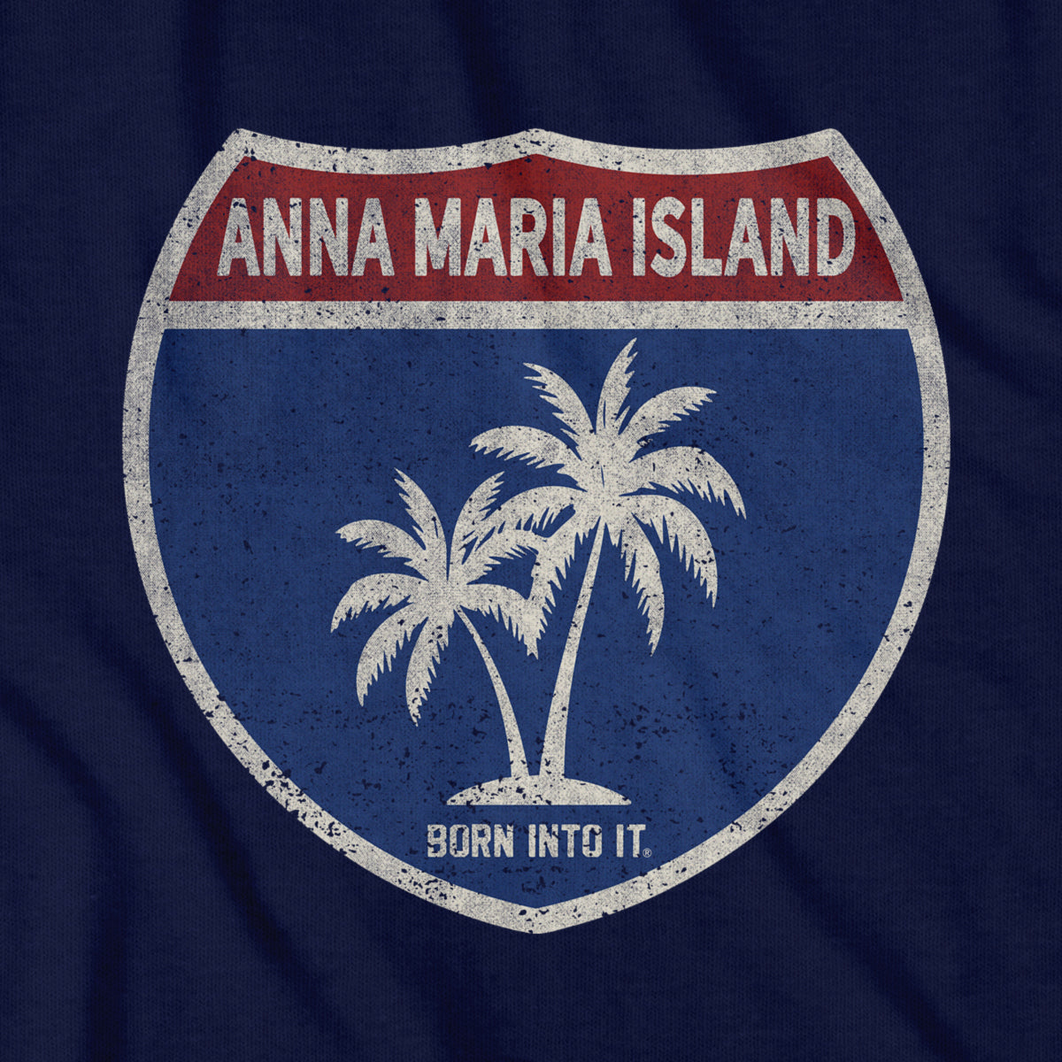 Anna Maria Island Interstate Sign T-Shirt