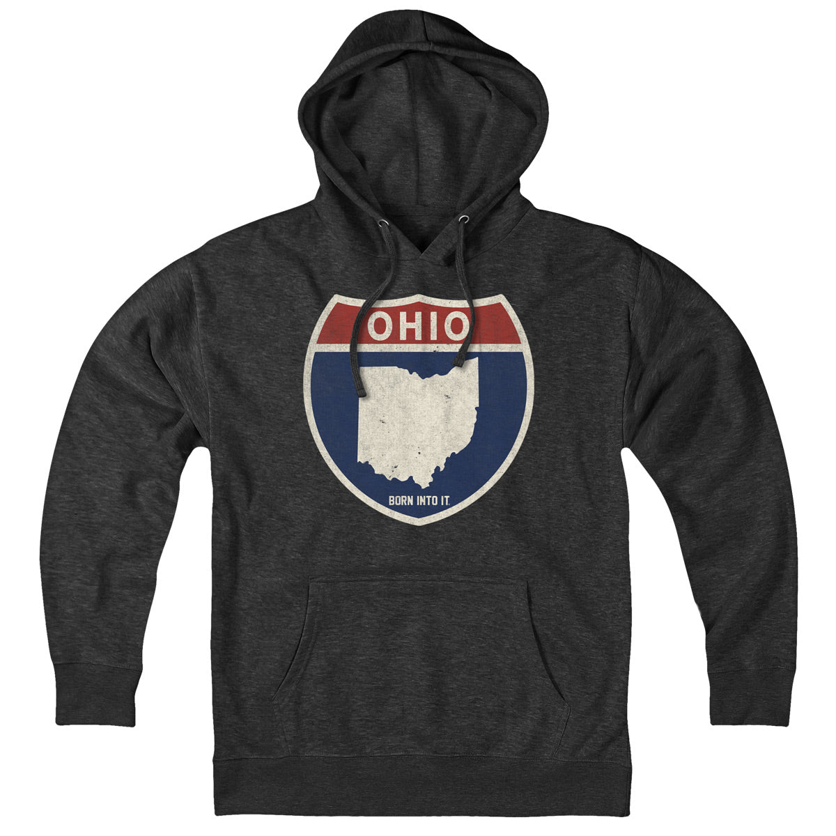 Ohio Interstate Sign Hoodie