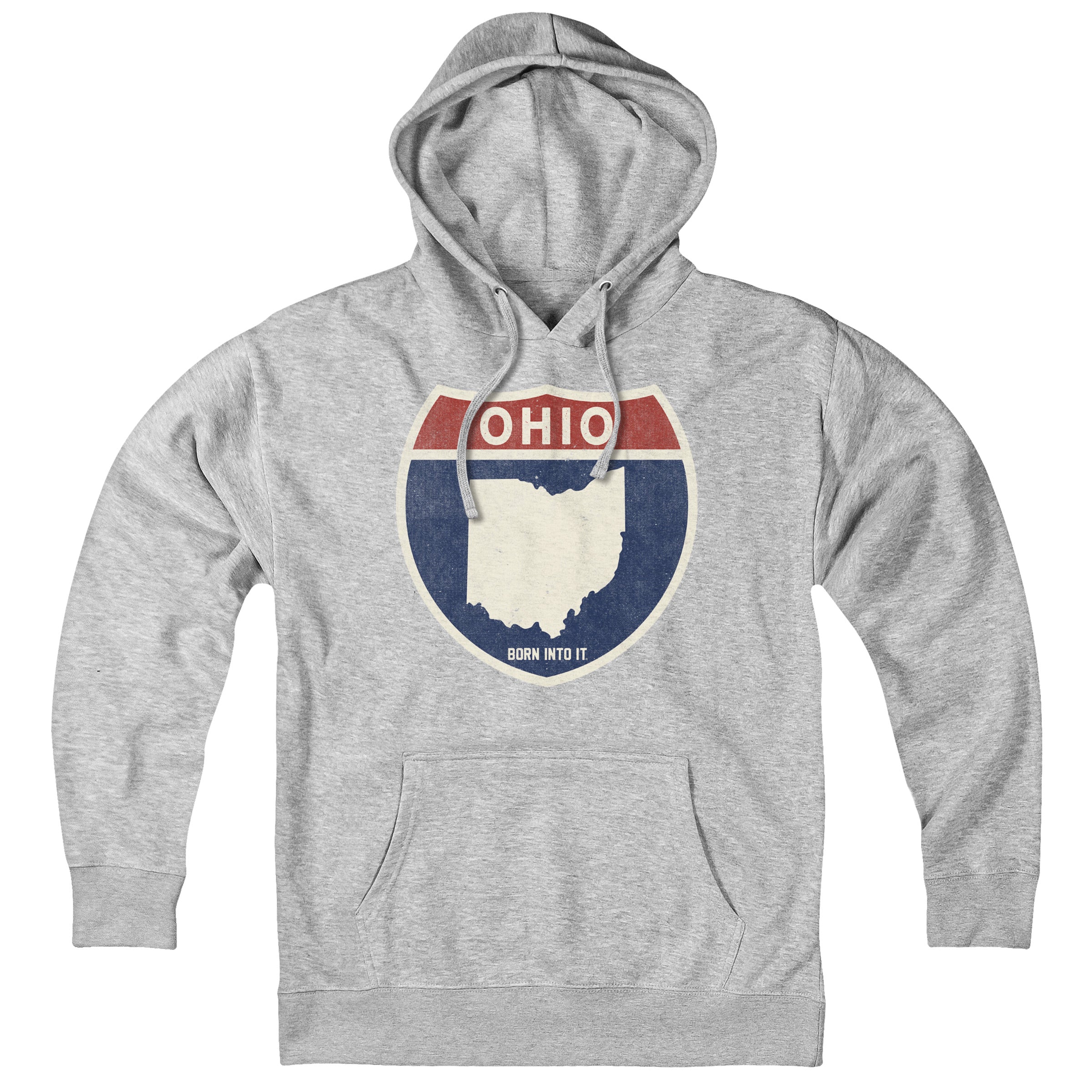 Ohio Interstate Sign Hoodie