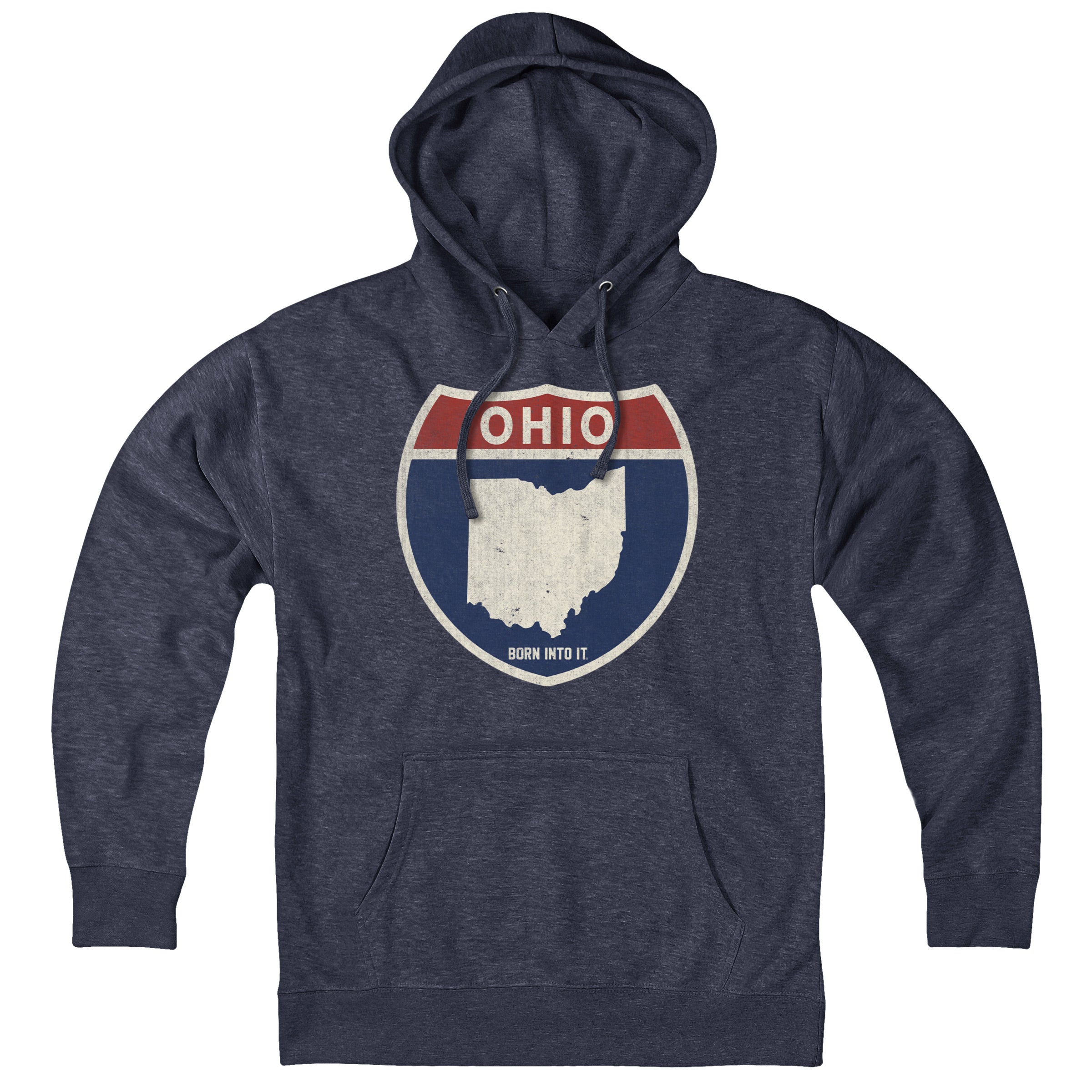 Ohio Interstate Sign Hoodie