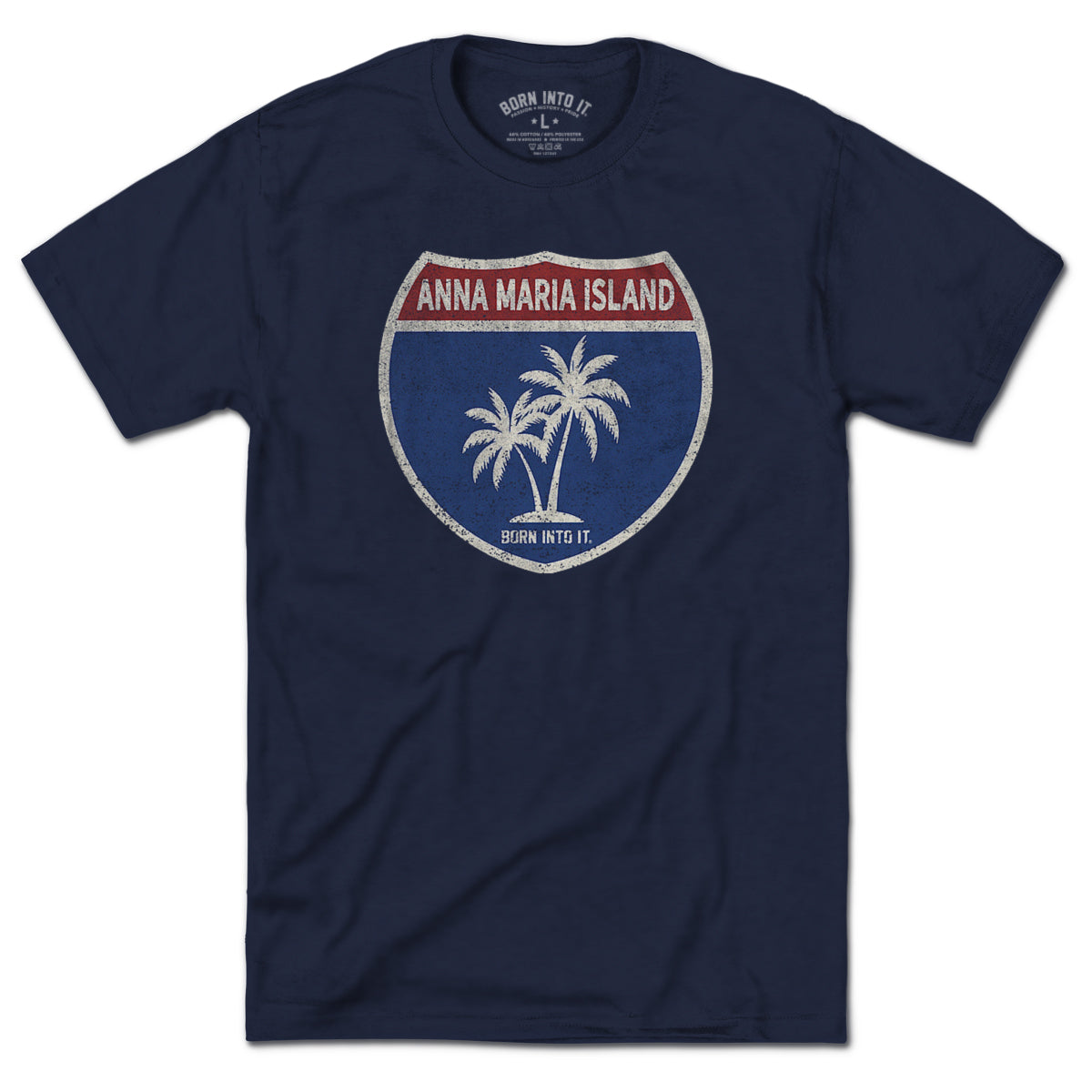 Anna Maria Island Interstate Sign T-Shirt