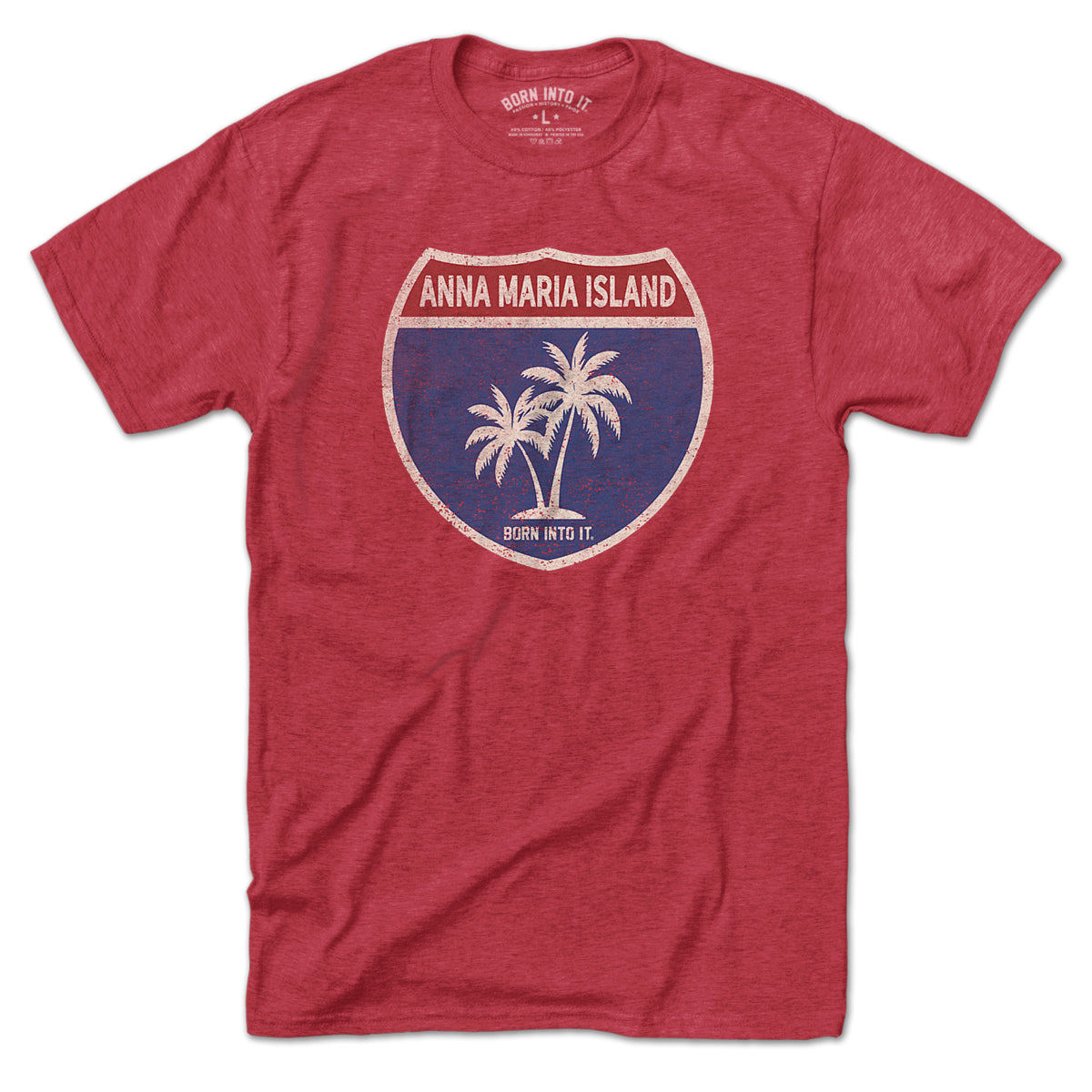 Anna Maria Island Interstate Sign T-Shirt