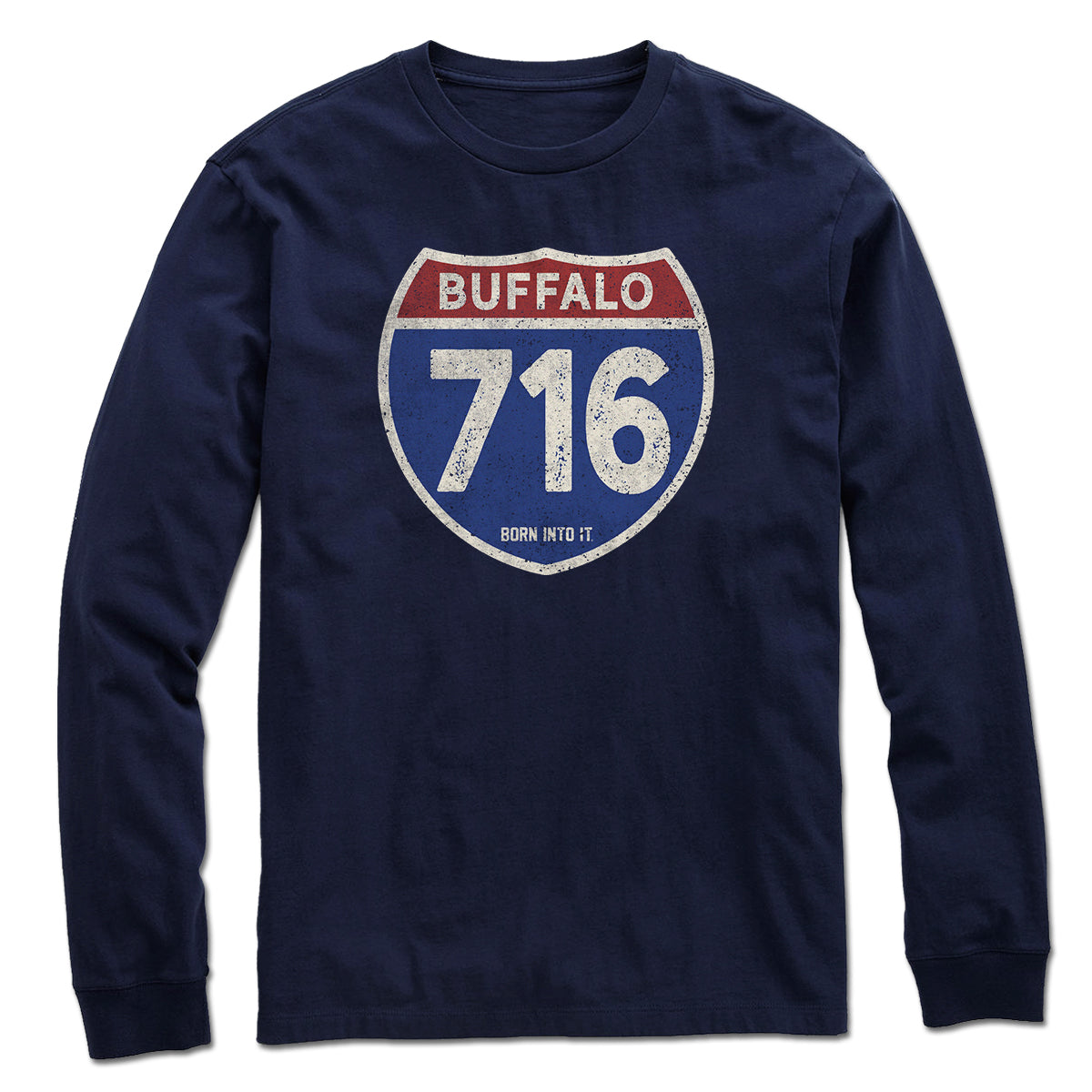 Buffalo 716 Interstate Sign T-Shirt