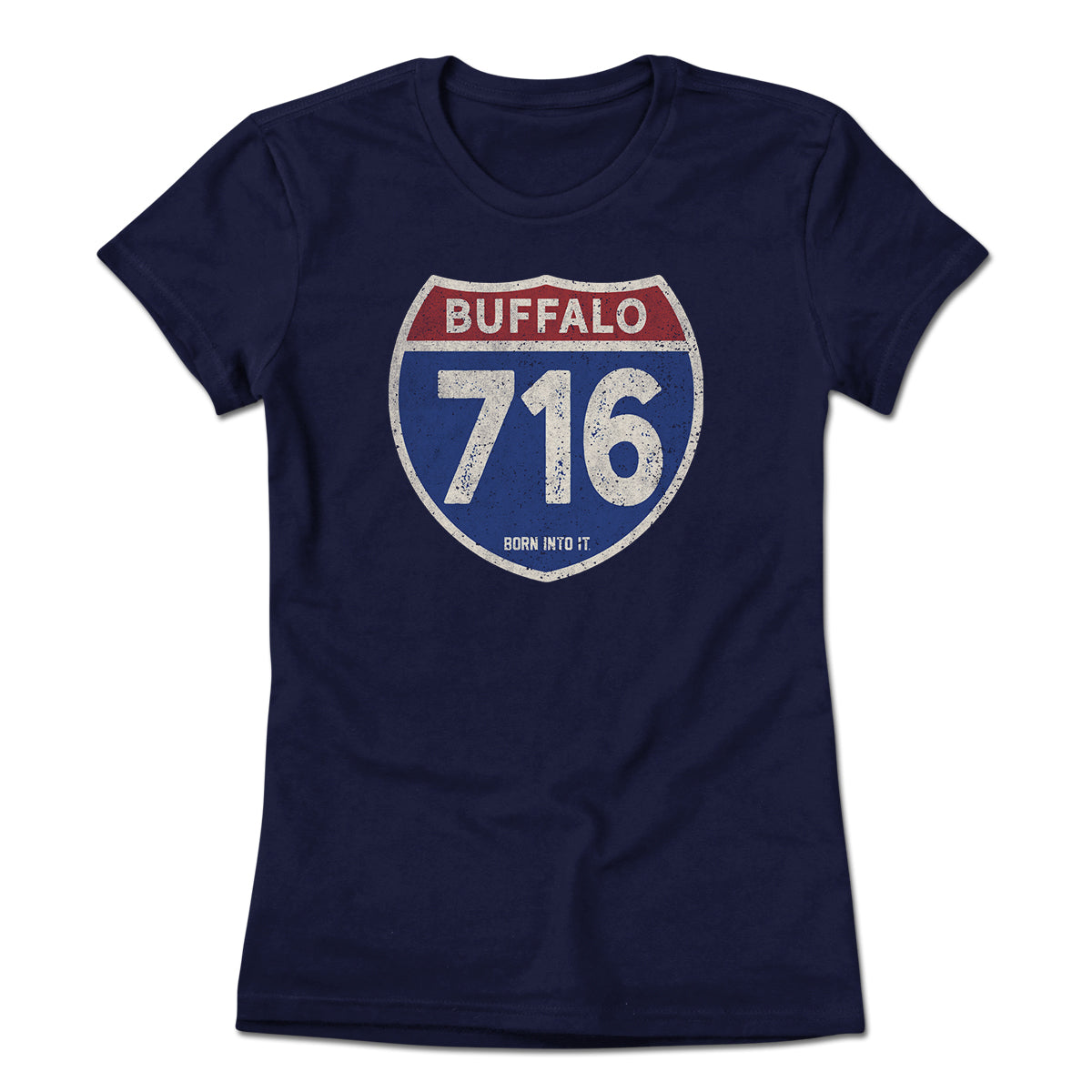 Buffalo 716 Interstate Sign T-Shirt