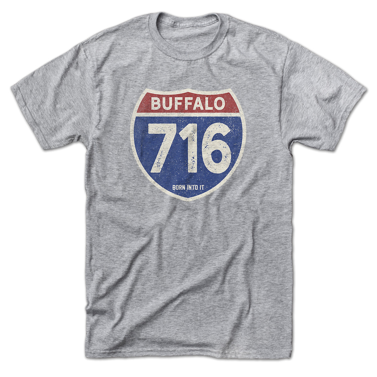 Buffalo 716 Interstate Sign T-Shirt